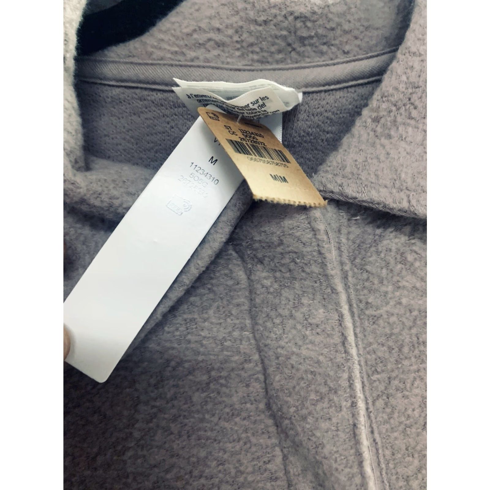 Victoria's Secret Victoria’s Secret PINK Women’s Reverse Fleece Cropped Polo Sweatshirt Brown M Size M / US 6-8 / IT 42-44 - 3 Thumbnail