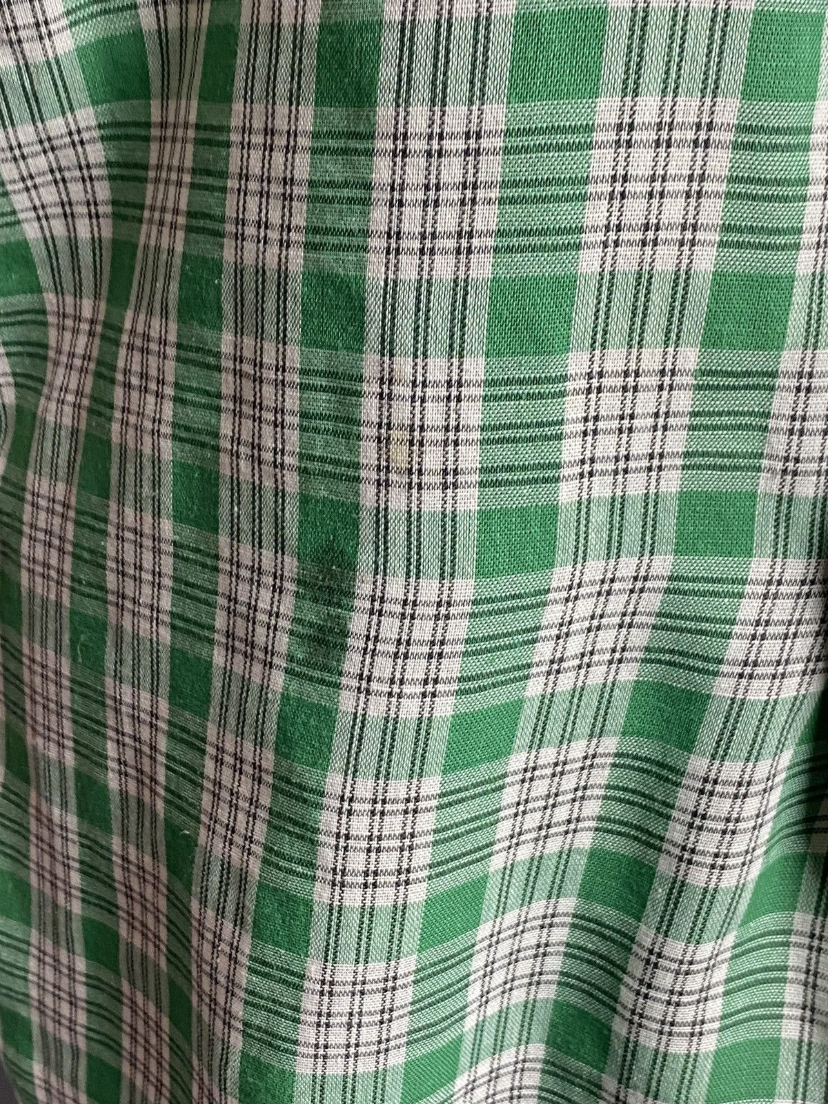 Wrangler VTG 70s Wrangler Snap Western Plaid Short Sleeve Shirt sz 20 Size S / US 4 / IT 40 - 8 Thumbnail