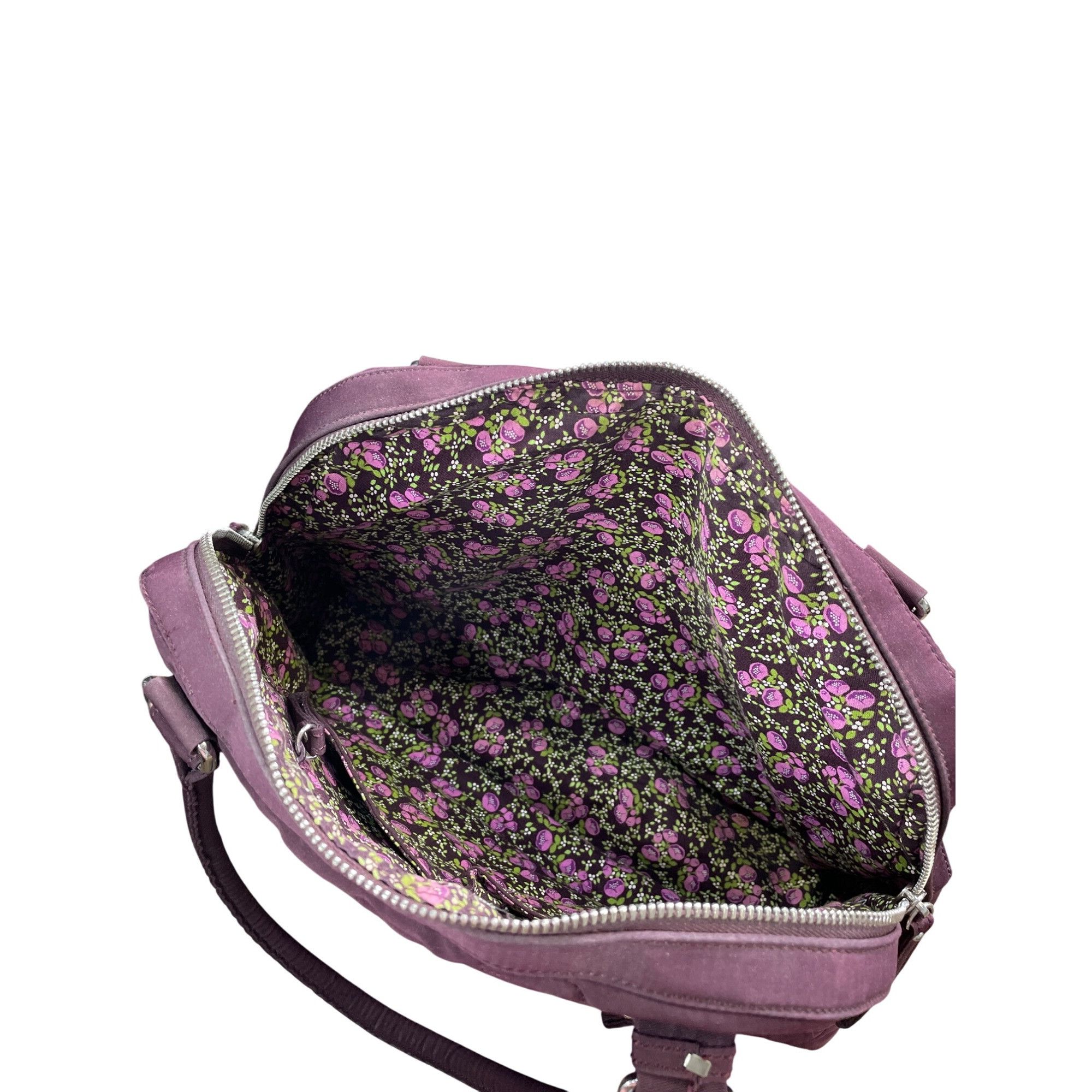 Vera Bradley Vera Bradley Womens Purple Quilted Medium Shoulder handbag m Size ONE SIZE - 15 Thumbnail