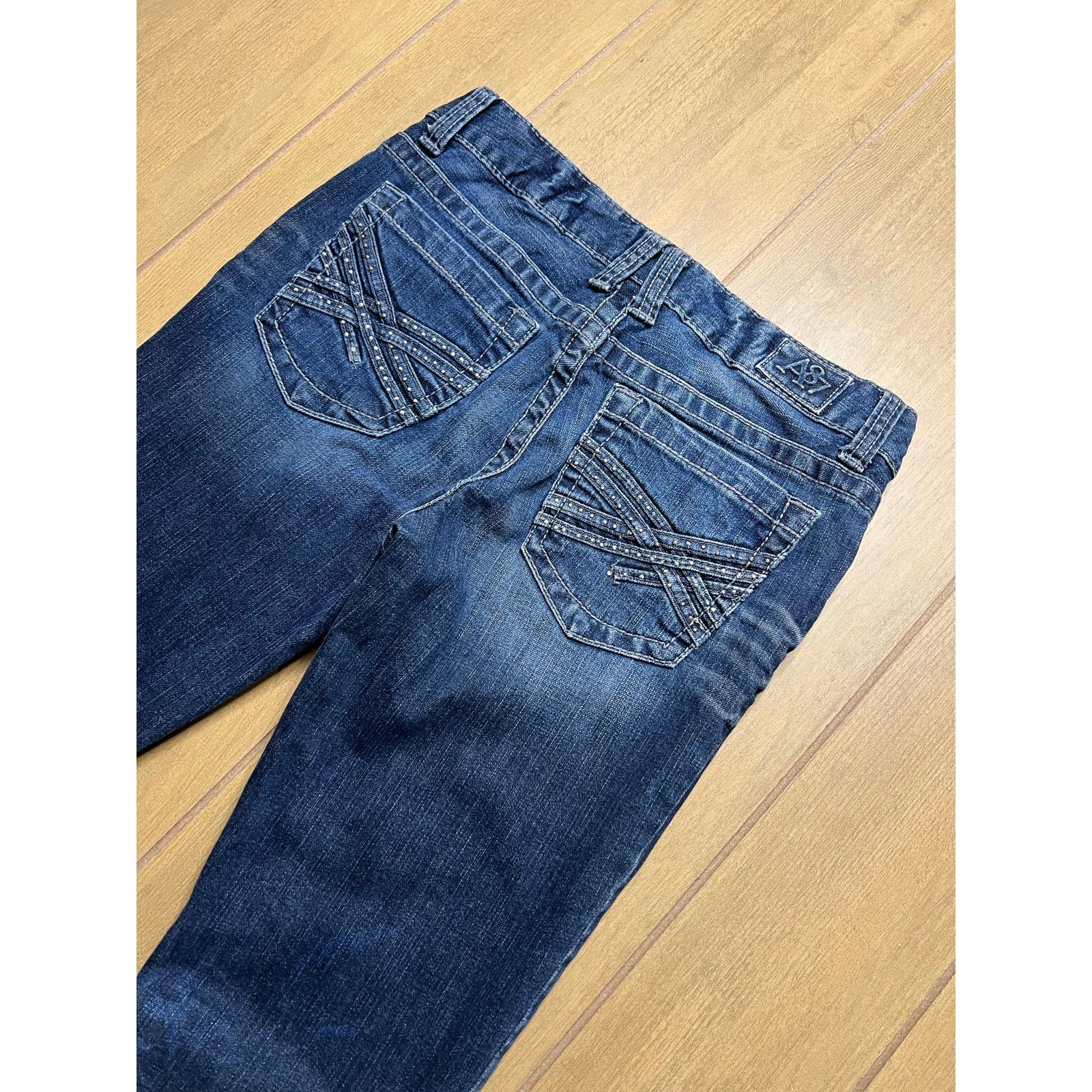 Aeropostale Y2K Aeropostale Bayla Skinny Denim Sz 7/8 Reg Low Rise Size 30" / US 8 / IT 44 - 7 Thumbnail