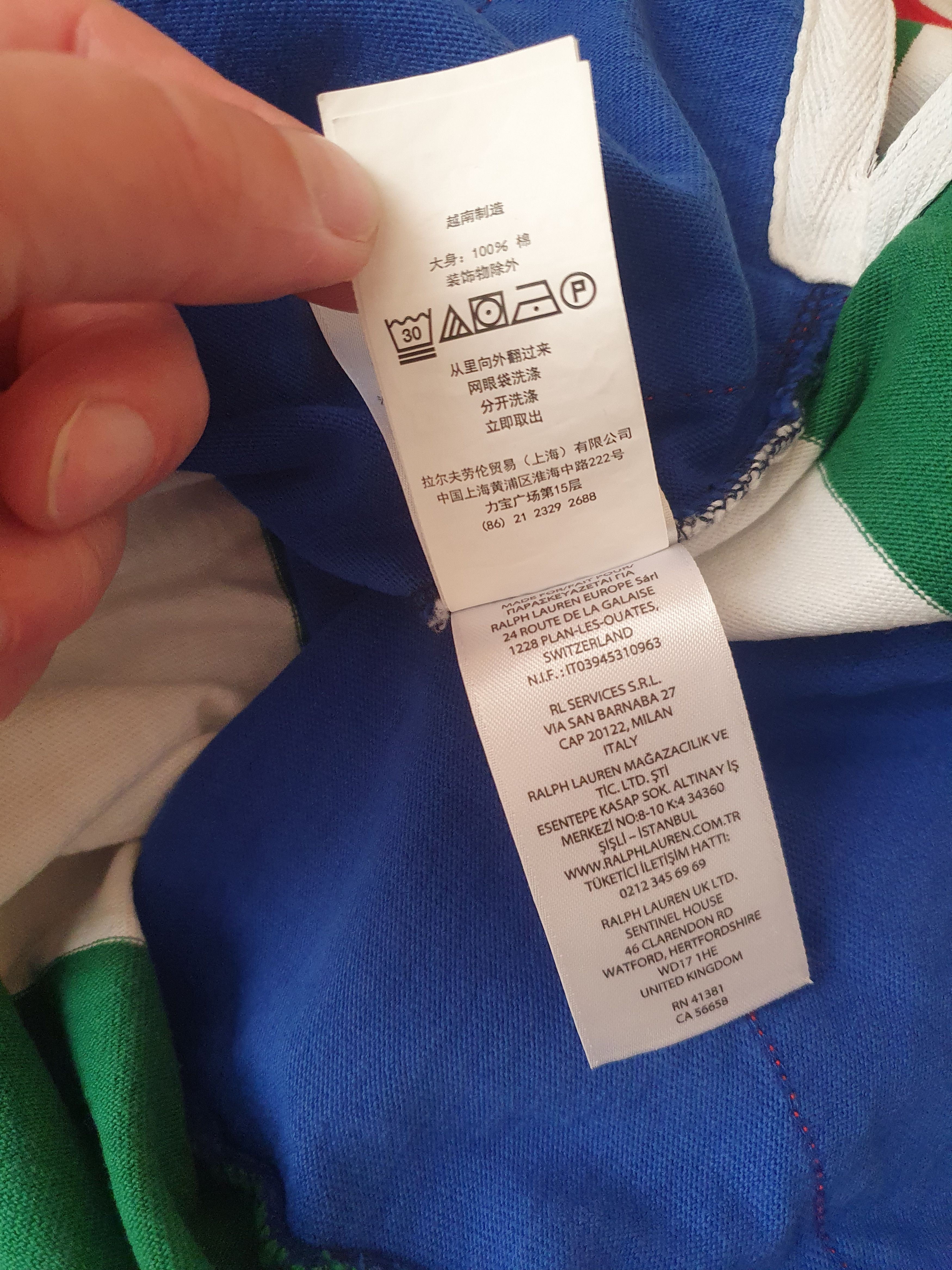 Polo Ralph Lauren Vintage Sweater Polo Ralph Lauren Clissic Rugby jersey Size US XS / EU 42 / 0 - 12 Thumbnail