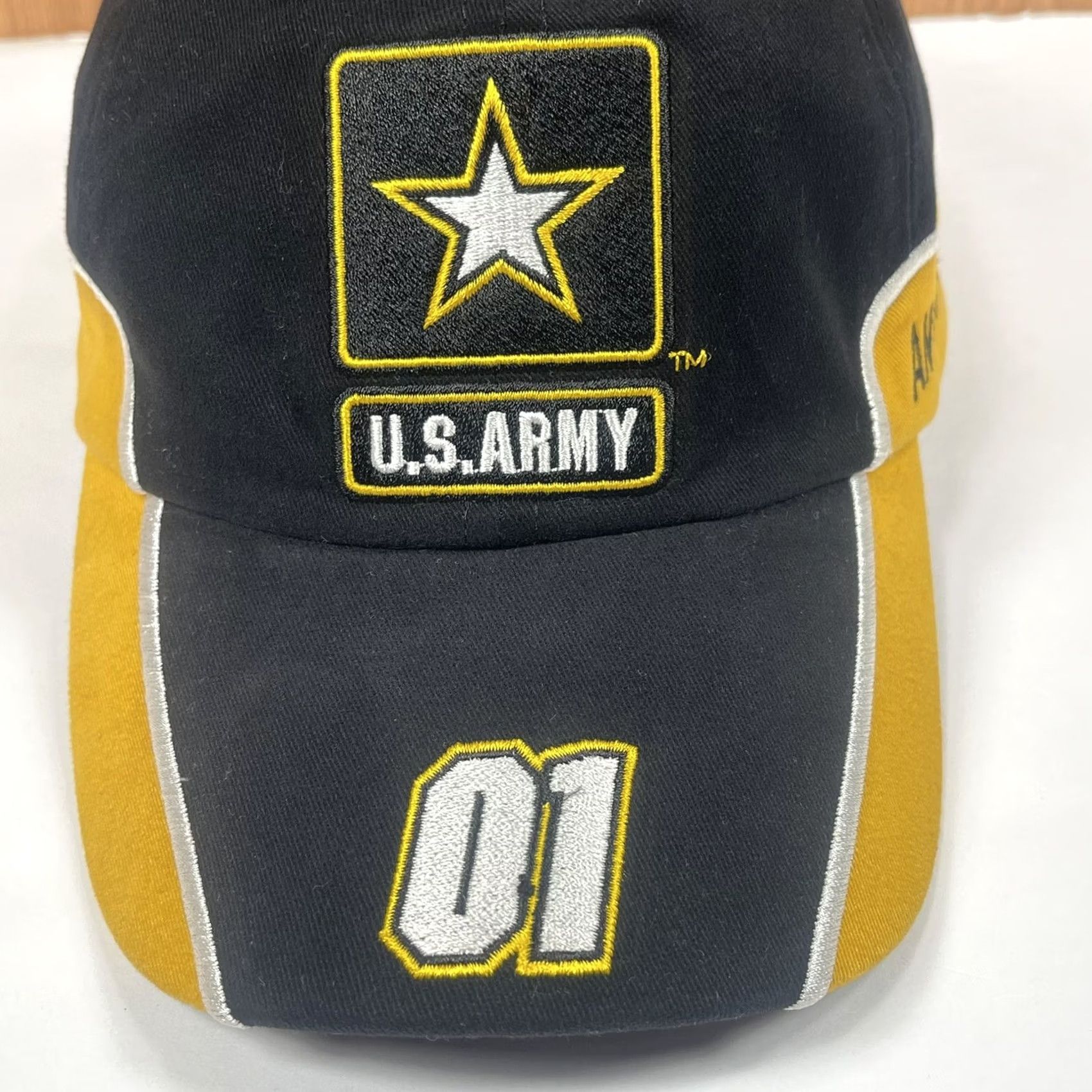 Chase Authentics Chase Authentics NASCAR US Army Adult Adjustable StrapBack Baseball Hat Cap Size ONE SIZE - 3 Thumbnail