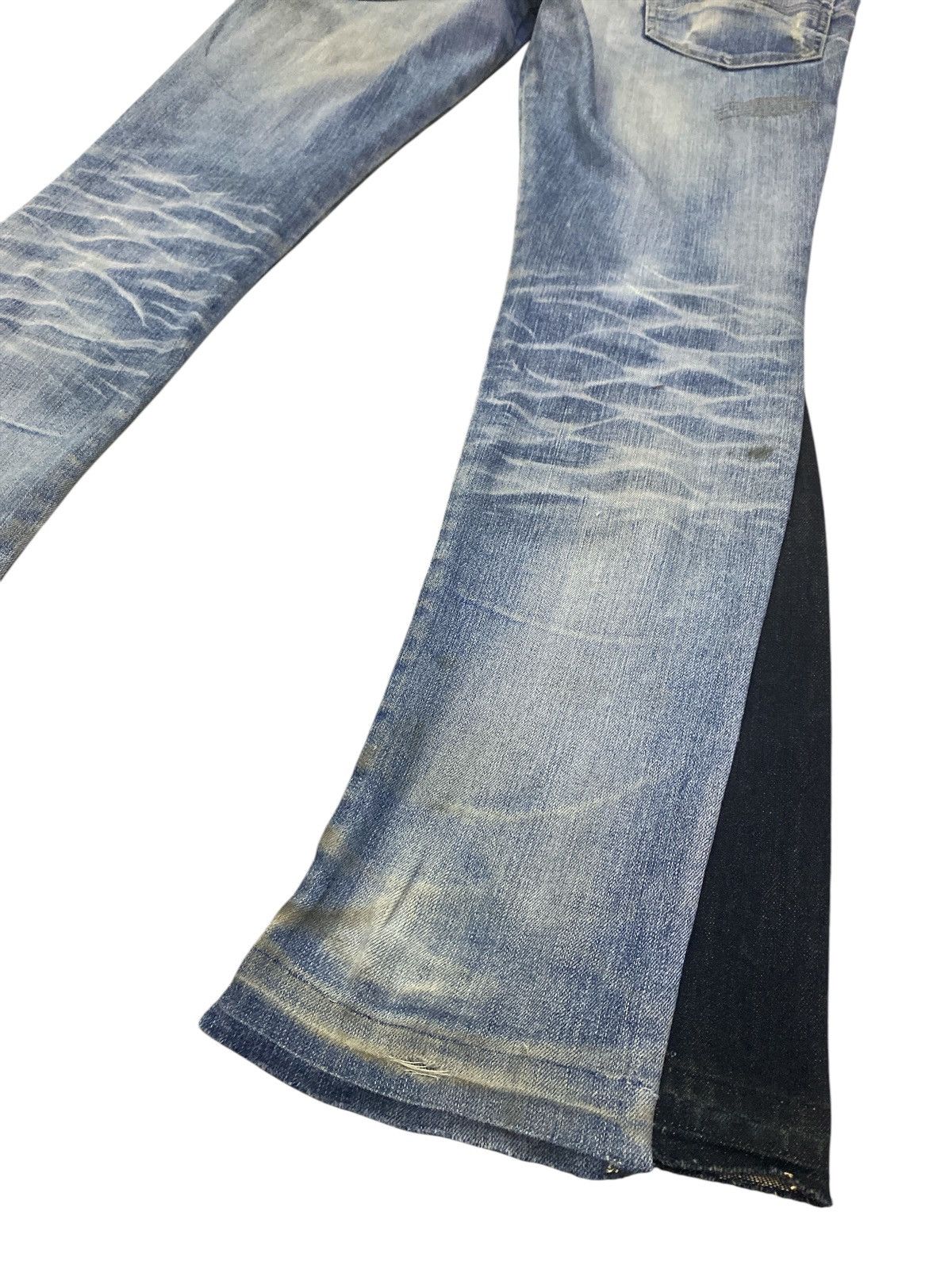 If Six Was Nine × Tornado Mart Vintage Tornado Mart Flared Denim Size US 32 / EU 48 - 12 Thumbnail