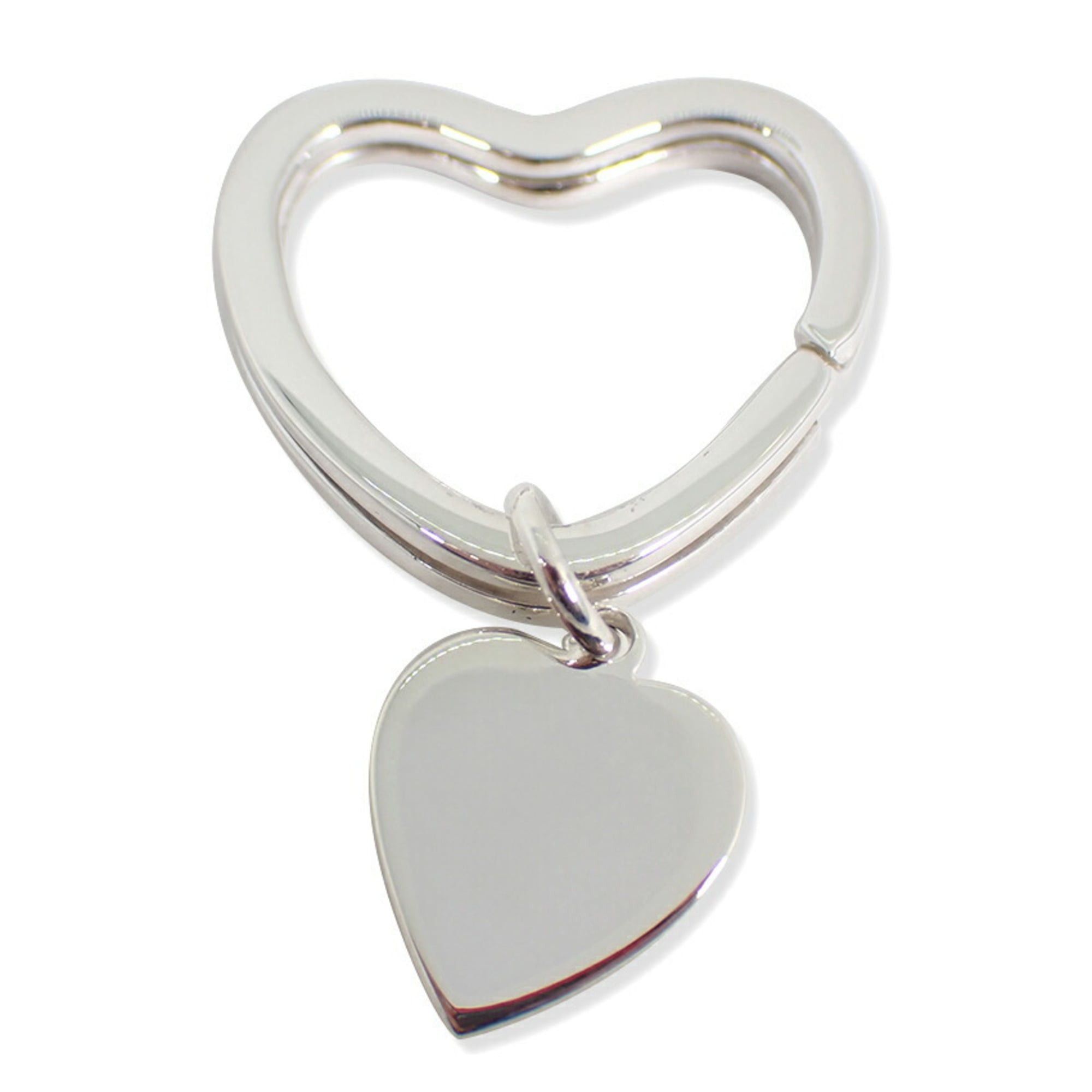 Tiffany & Co. TIFFANY 925 Heart Tag Key Ring Size ONE SIZE - 1 Thumbnail
