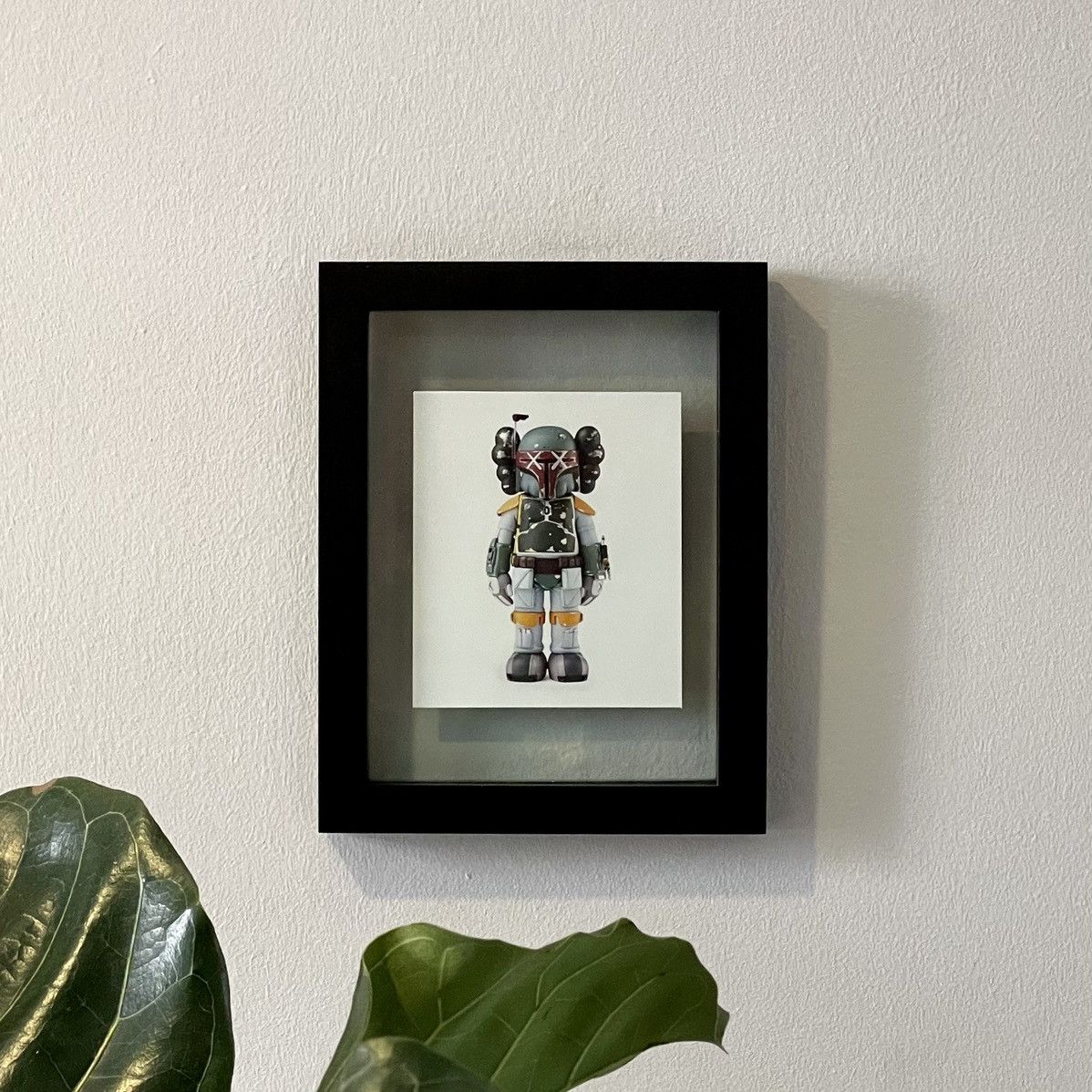 Kaws × Star Wars Kaws Boba Fett Vinyl Figure Poster Size ONE SIZE - 1 Thumbnail