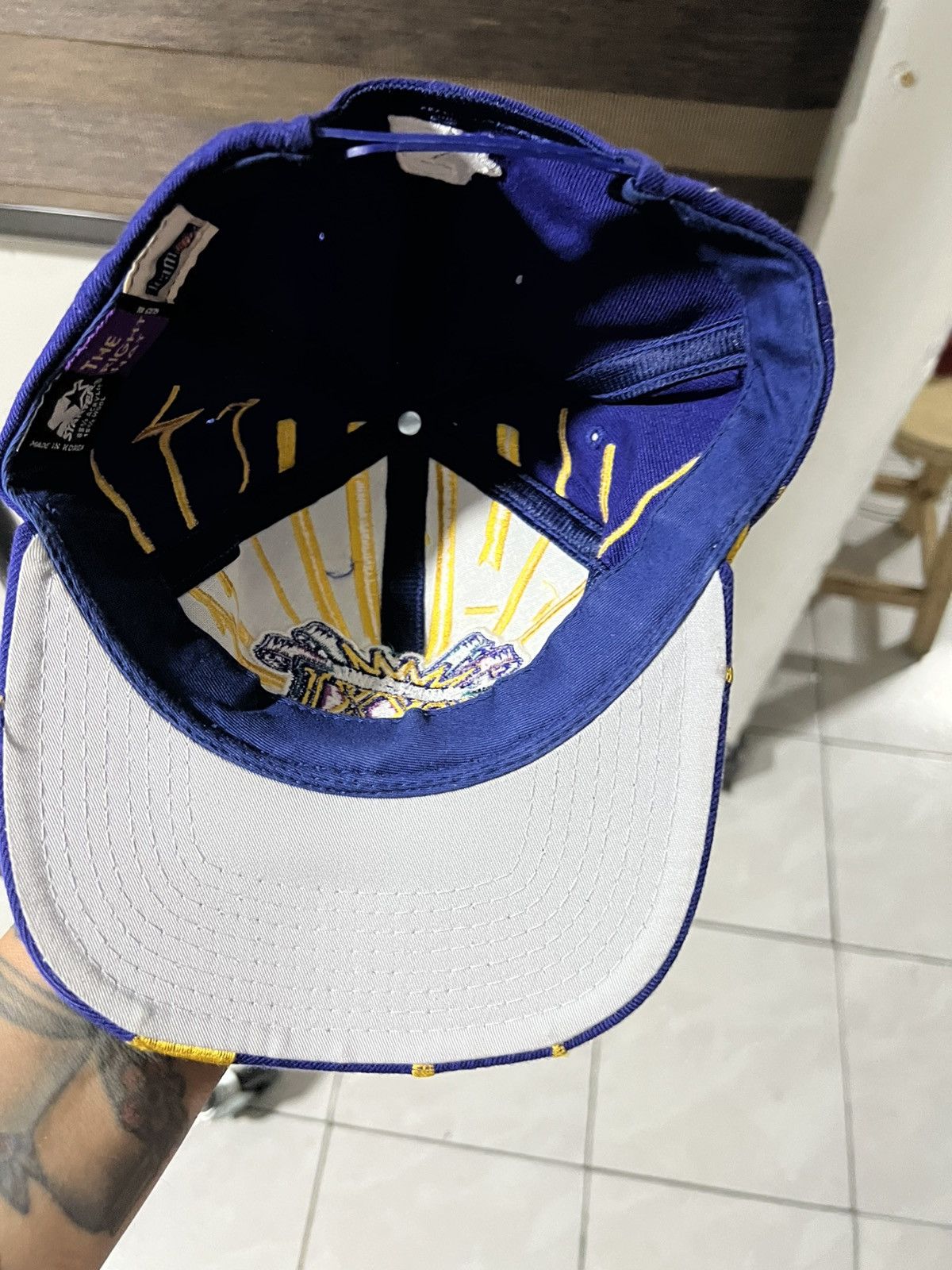 Starter Vintage Starter collision shockwave hat Size ONE SIZE - 6 Thumbnail