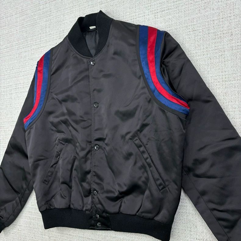 Gucci Gucci Band Academy-style logo pattern jacket 2505-Nextarrow Size US M / EU 48-50 / 2 - 3 Thumbnail