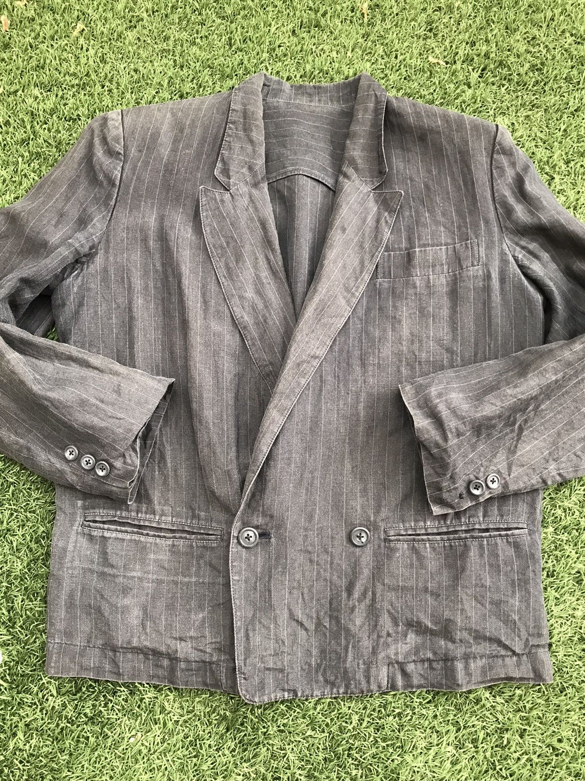 Yohji Yamamoto Vintage Y’s for Men Yohji Yamamoto Coat Jacket Size US S / EU 44-46 / 1 - 8 Thumbnail