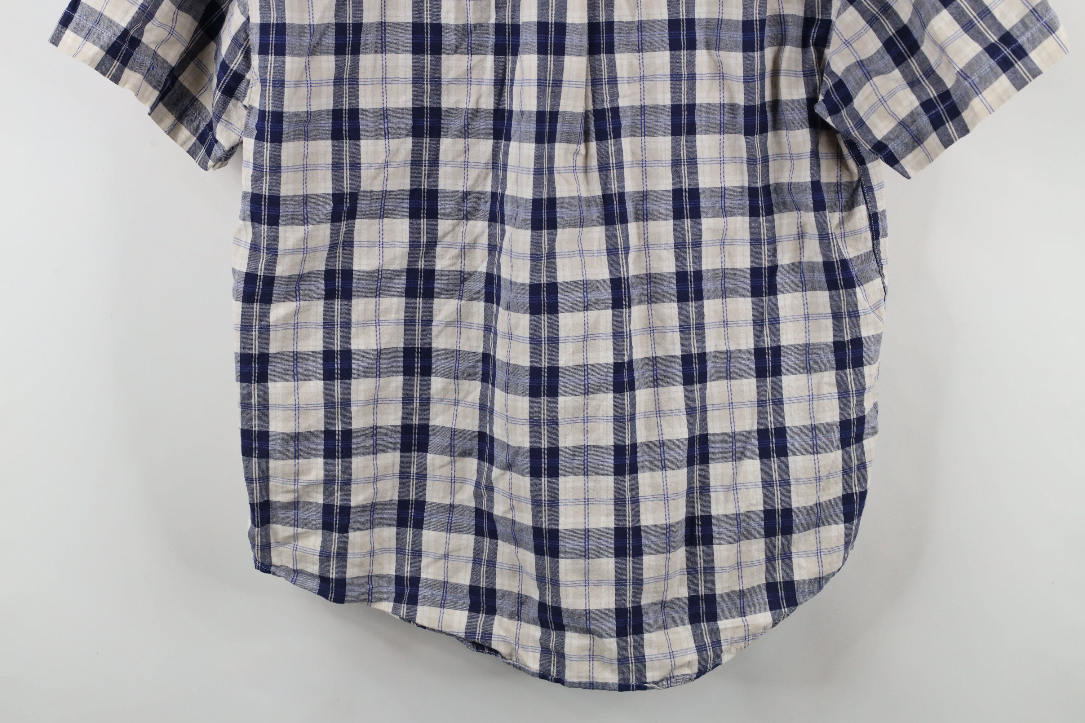 Eddie Bauer × Vintage Vintage 90s Eddie Bauer Short Sleeve Cotton Button Shirt Size US S / EU 44-46 / 1 - 9 Thumbnail
