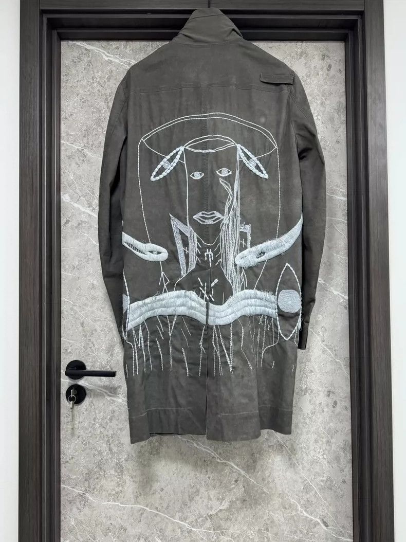 Rick Owens rick owens Ghostface Walking Show Windbreaker coat 2503-Nex Size US M / EU 48-50 / 2 - 3 Thumbnail