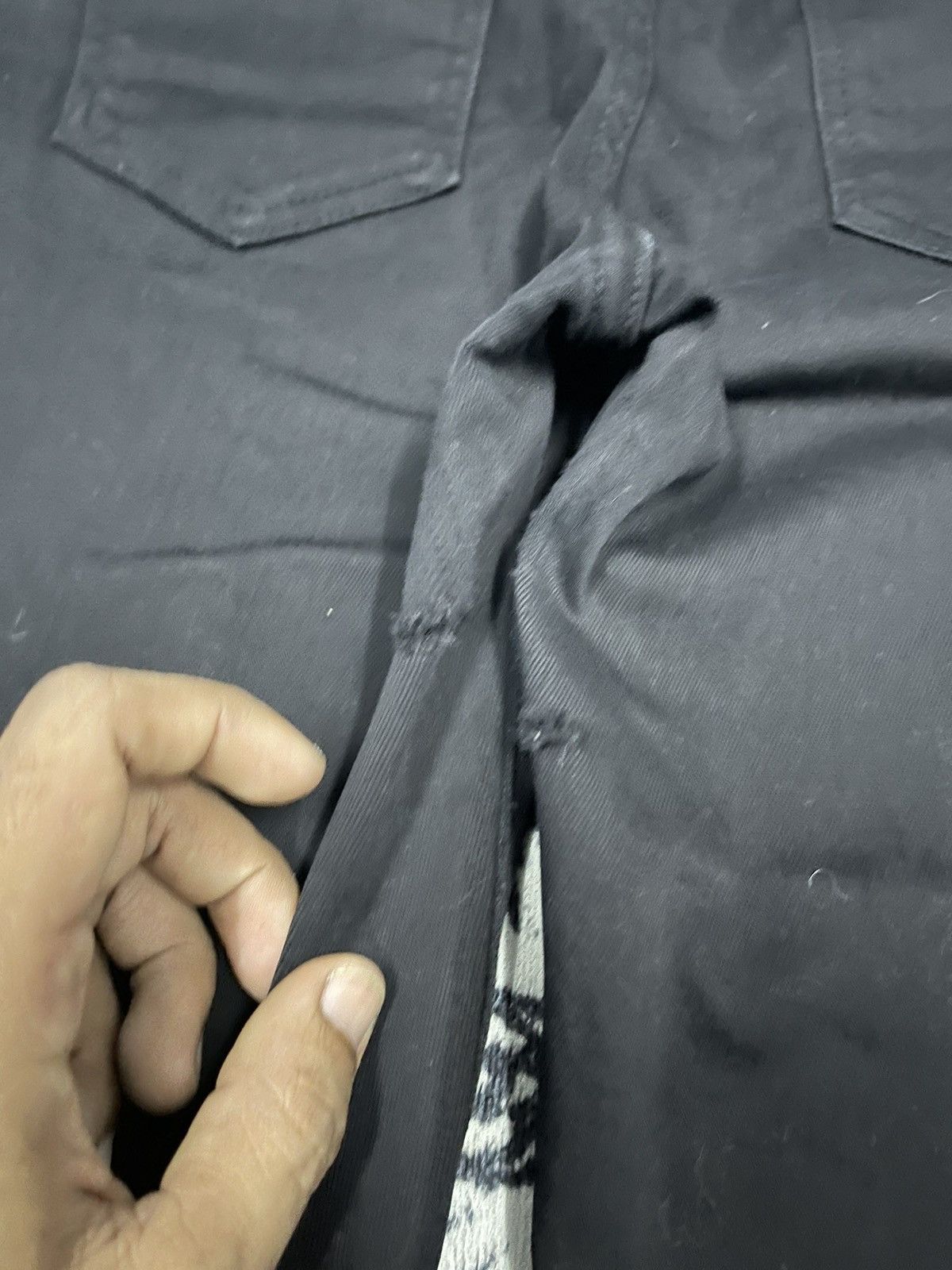 Japanese Brand CHROME HEARTS INSPIRED STRETCHABLE PANT UNBRAND Size US 28 / EU 44 - 14 Thumbnail