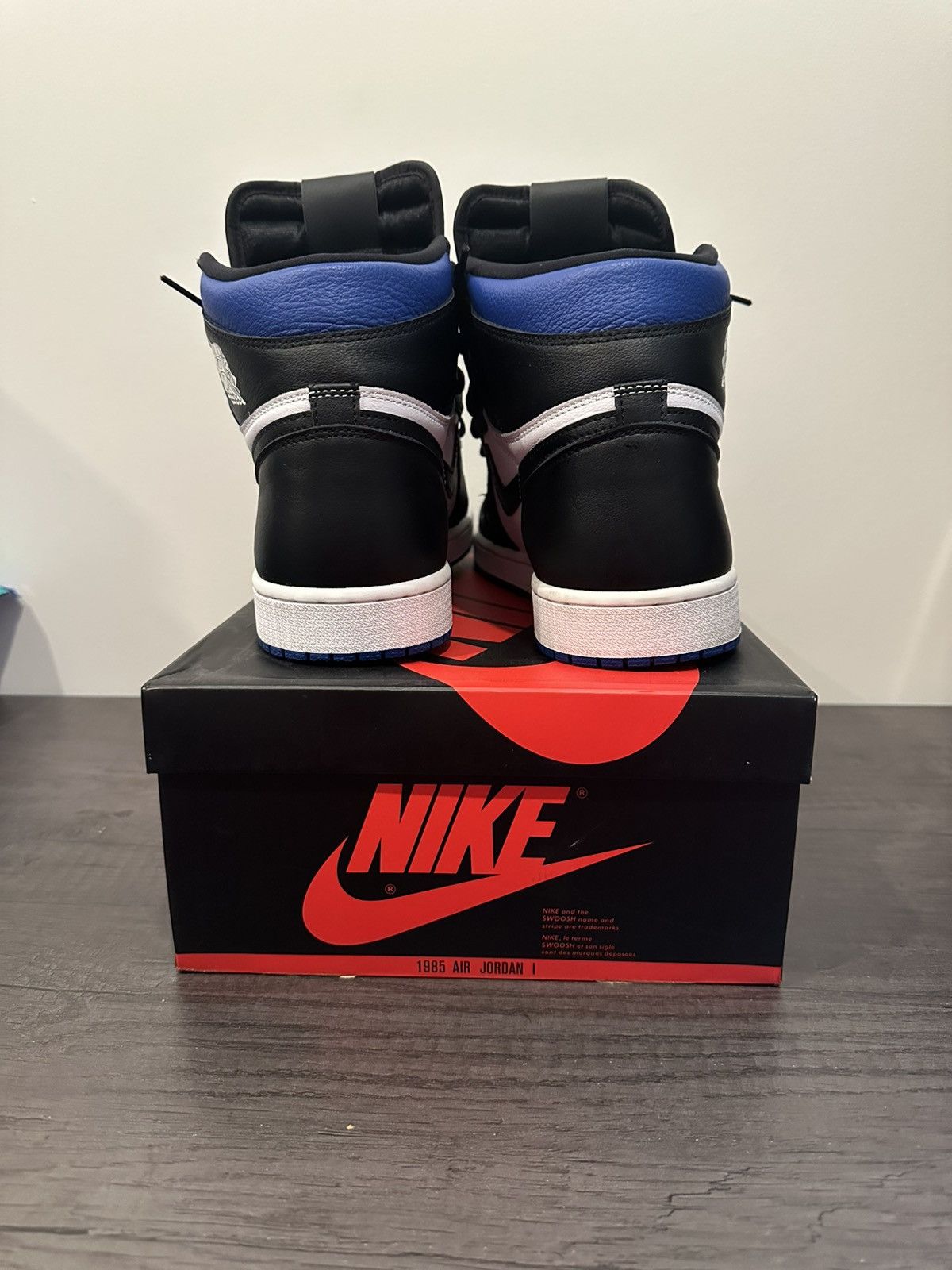 Jordan Brand Air Jordan 1 OG Royal Toe Size US 12 / EU 45 - 5 Thumbnail