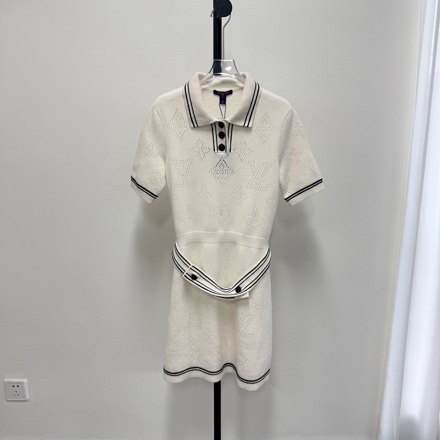 Louis Vuitton Louis Vuitton Monogram Polo Mini Dress Size L Size L / US 10 / IT 46 - 1 Thumbnail