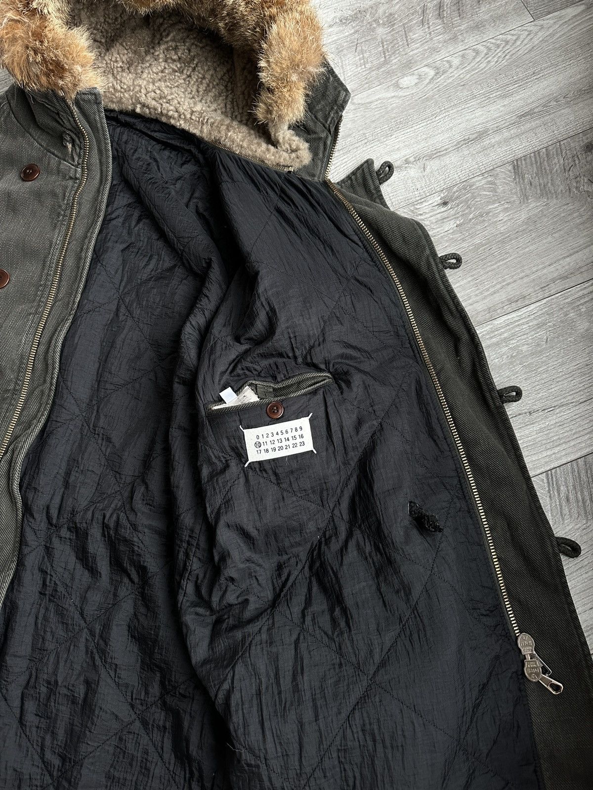 Maison Margiela Maison Margiela AW2005 Military N-3B Parka Padded Fur Jacket Size US M / EU 48-50 / 2 - 6 Thumbnail