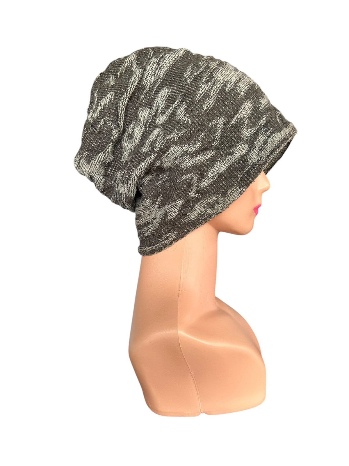 Japanese Brand × Kapital × Vintage Sunfaded Japanese Distressed Style Big Beanie Hats Size ONE SIZE - 2 Thumbnail
