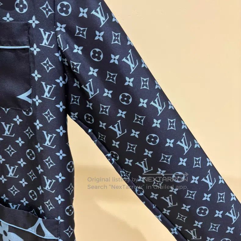Louis Vuitton Louis Vuitton ESCALE long sleeve pajama shirt Size XS / US 0-2 / IT 36-38 - 4 Thumbnail