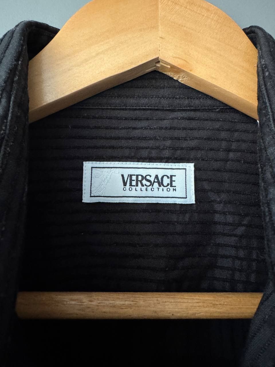 Versace × Versace Jeans Couture Versace Jeans Couture Vintage Ribbed Shirt Size US M / EU 48-50 / 2 - 2 Thumbnail
