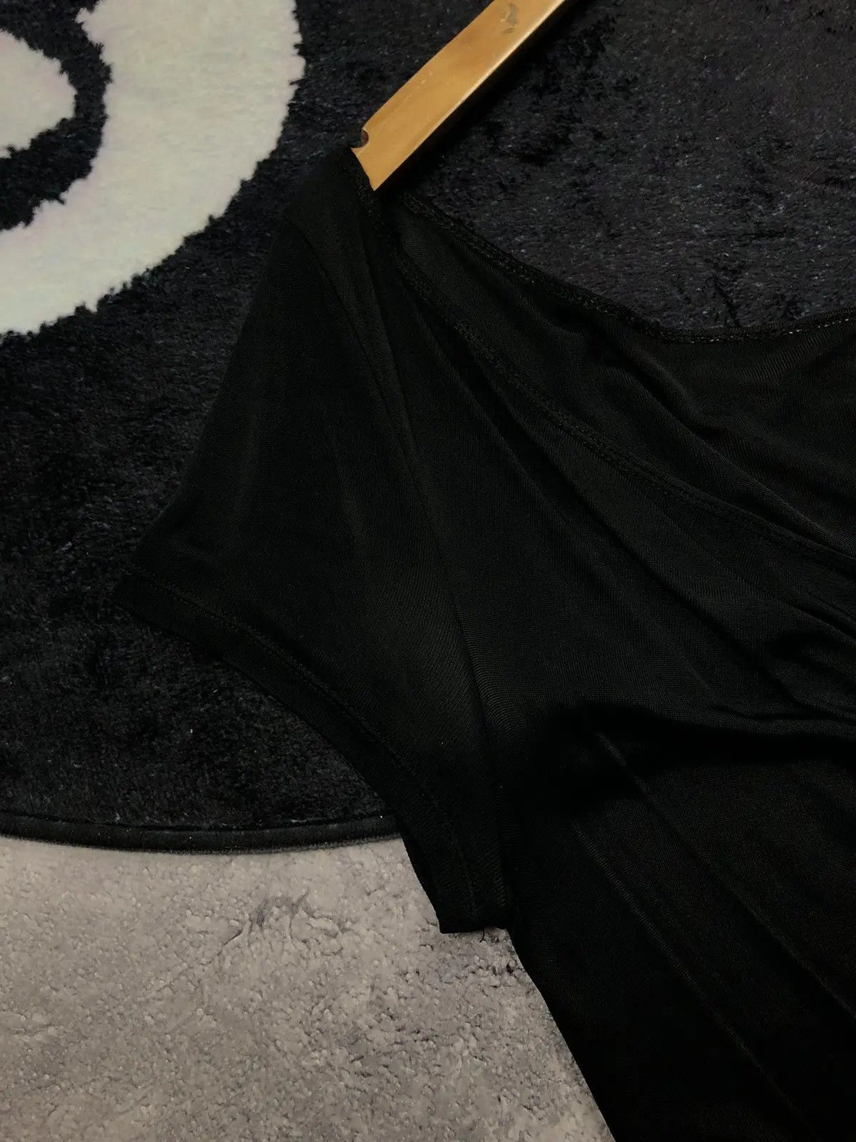RED Valentino RED VALENTINO Vintage Avantgarde Black Shirt Dress T-shirt Size S / US 4 / IT 40 - 7 Thumbnail