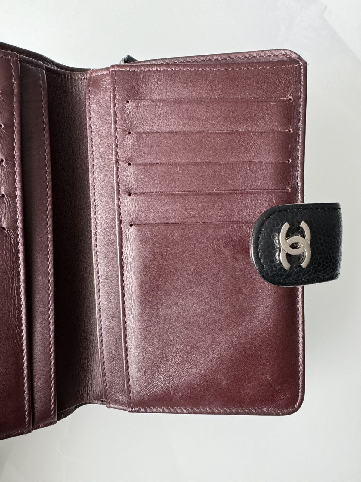 Chanel Chanel Caviar French Wallet Size ONE SIZE - 6 Thumbnail