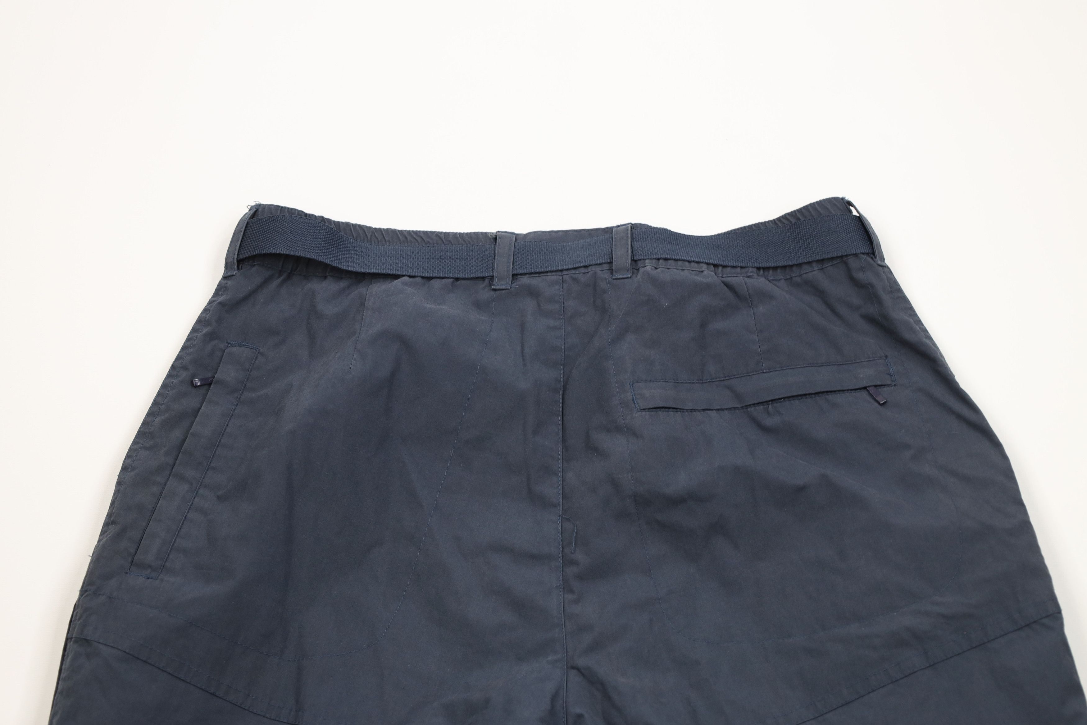 Vintage Vintage 90s Streetwear Hiking Trekking Pants Steel Blue Size US 32 / EU 48 - 13 Thumbnail