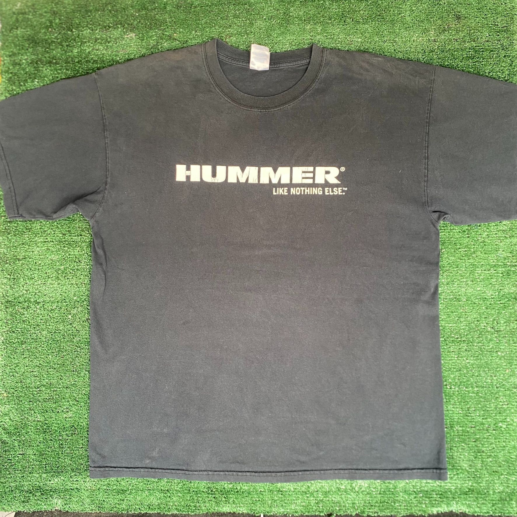 Vintage Hummer Logo Tee Vintage Y2K Hip Hop Automotive Shirt Size US XL / EU 56 / 4 - 1 Thumbnail