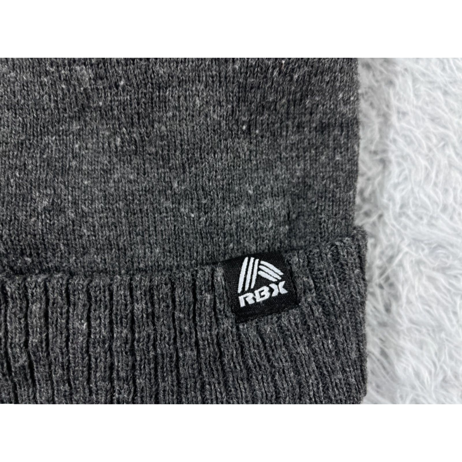 Vintage RBX Active Knit Beanie Toque Adult One Size Gray Lightweight Snow Ski Outdoors Mens Size ONE SIZE - 2 Thumbnail