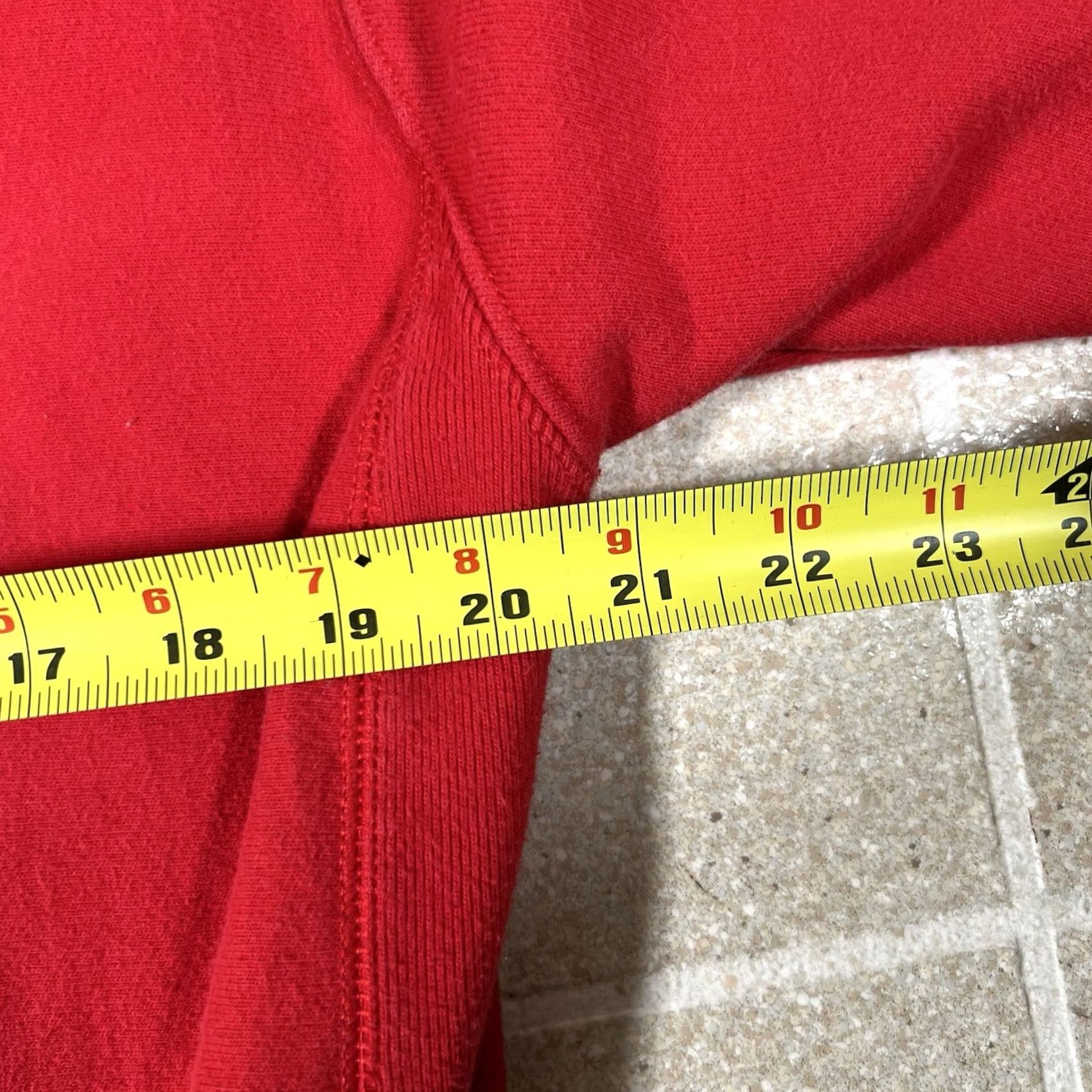 Champion VINTAGE Champion Reverse Weave Hoodie Mens Medium Red Pullover Sweatshirt Y2K Size US M / EU 48-50 / 2 - 5 Thumbnail
