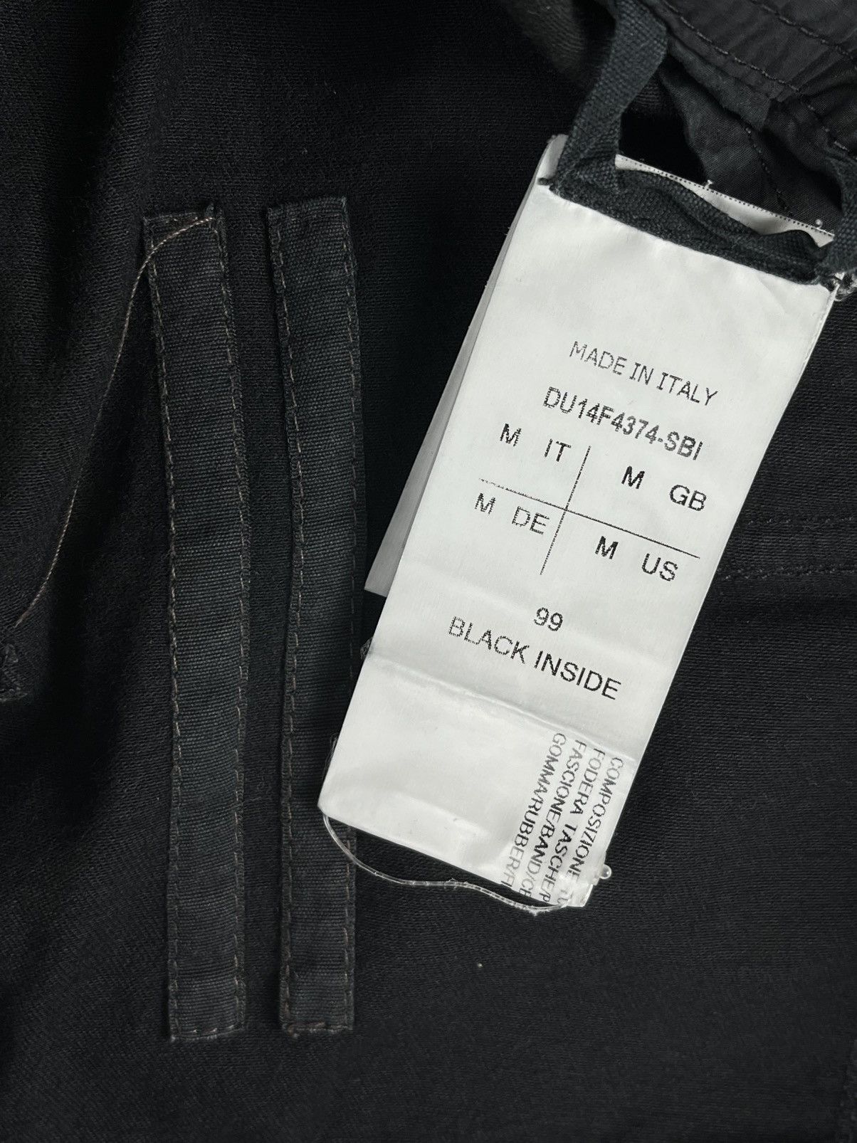 Rick Owens FW14 Rick Owens Moody SBI Drawstring Drop Crotch Pants Size US 32 / EU 48 - 5 Thumbnail