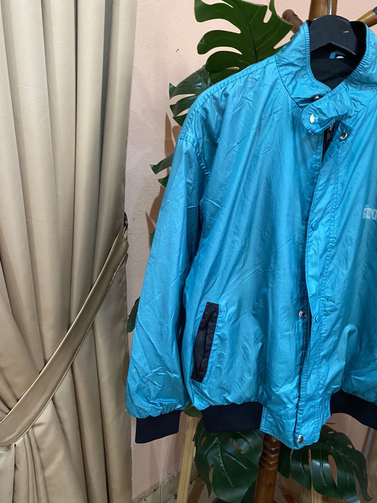 Other Vintage Georgia Nylon Windbreaker Oversized Sports Jacket Size US L / EU 52-54 / 3 - 5 Thumbnail