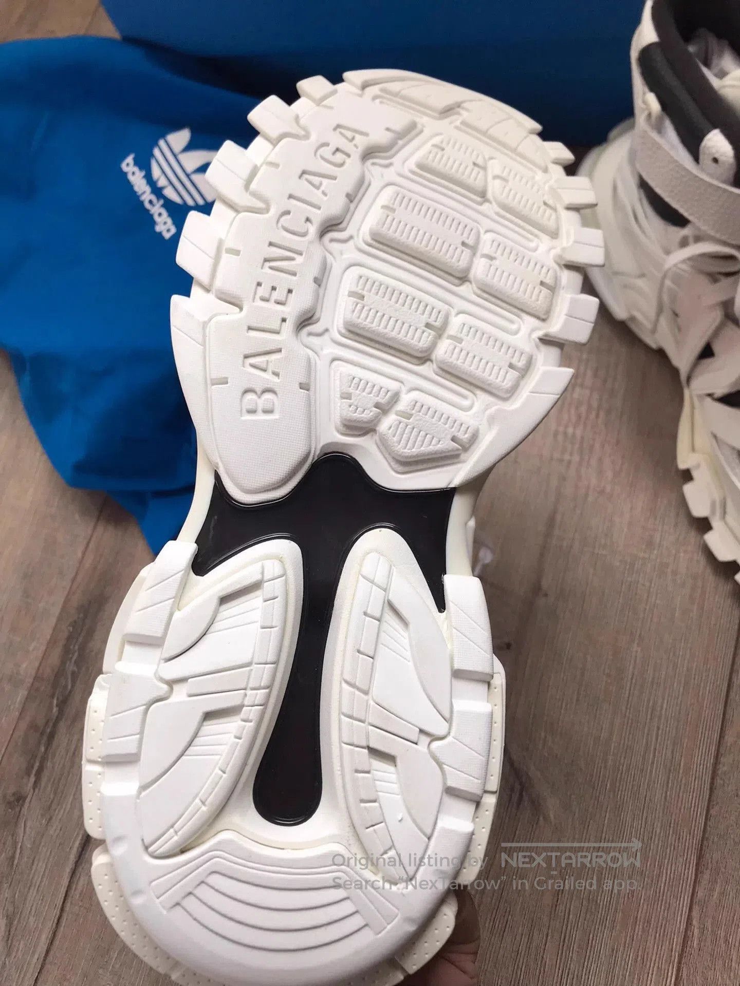 Balenciaga White High-Top Sneakers Size 10. Size US 10 / EU 43 - 5 Thumbnail
