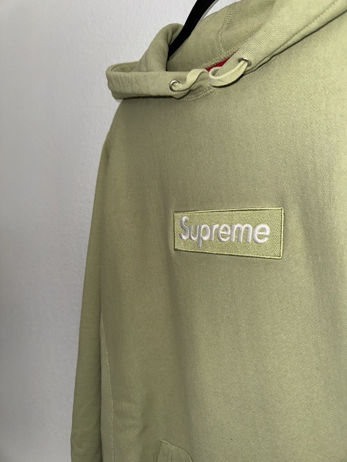 Supreme Supreme Sage Box Logo Hoodie Size US L / EU 52-54 / 3 - 3 Thumbnail