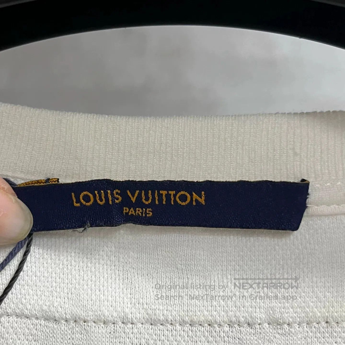 Louis Vuitton Louis Vuitton White Beaded Animal Print T. Size S / US 4 / IT 40 - 2 Thumbnail