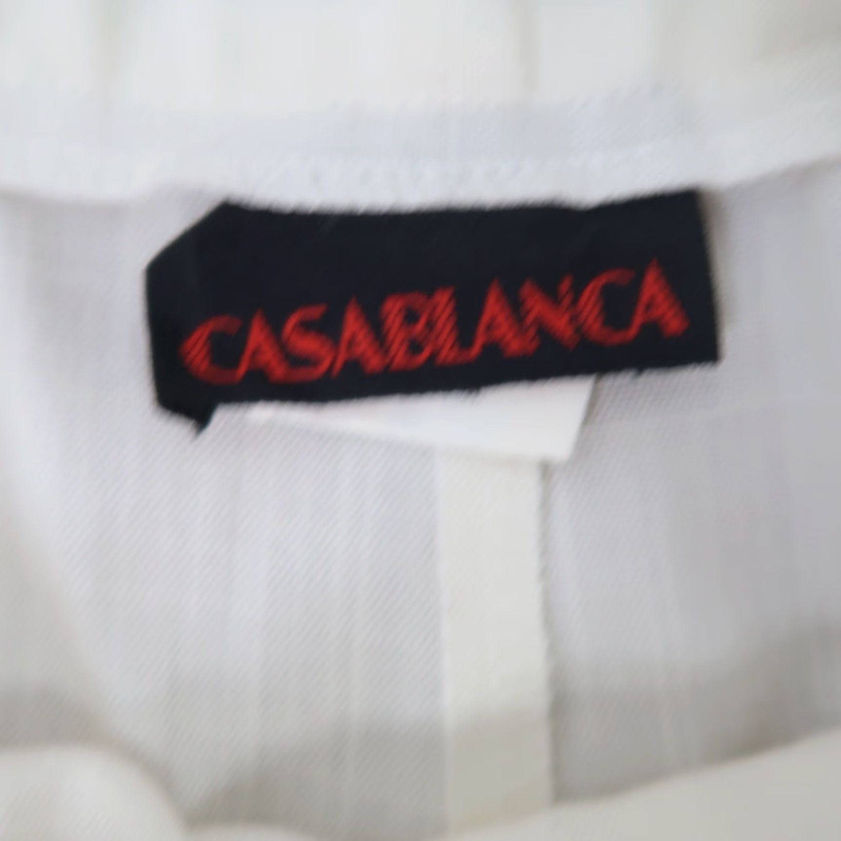 Casablanca VINTAGE Casablanca cream high rise pleat front trouser pants 12" waist 27" xs? Size 34" / US 12 / IT 48 - 4 Thumbnail
