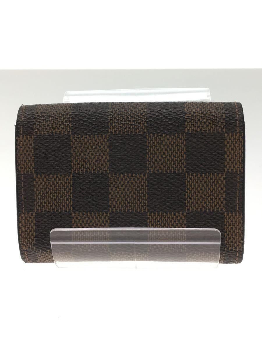 Louis Vuitton Louis Vuitton Damier Ebene Porto Monet Pla Brown Size ONE SIZE - 2 Thumbnail