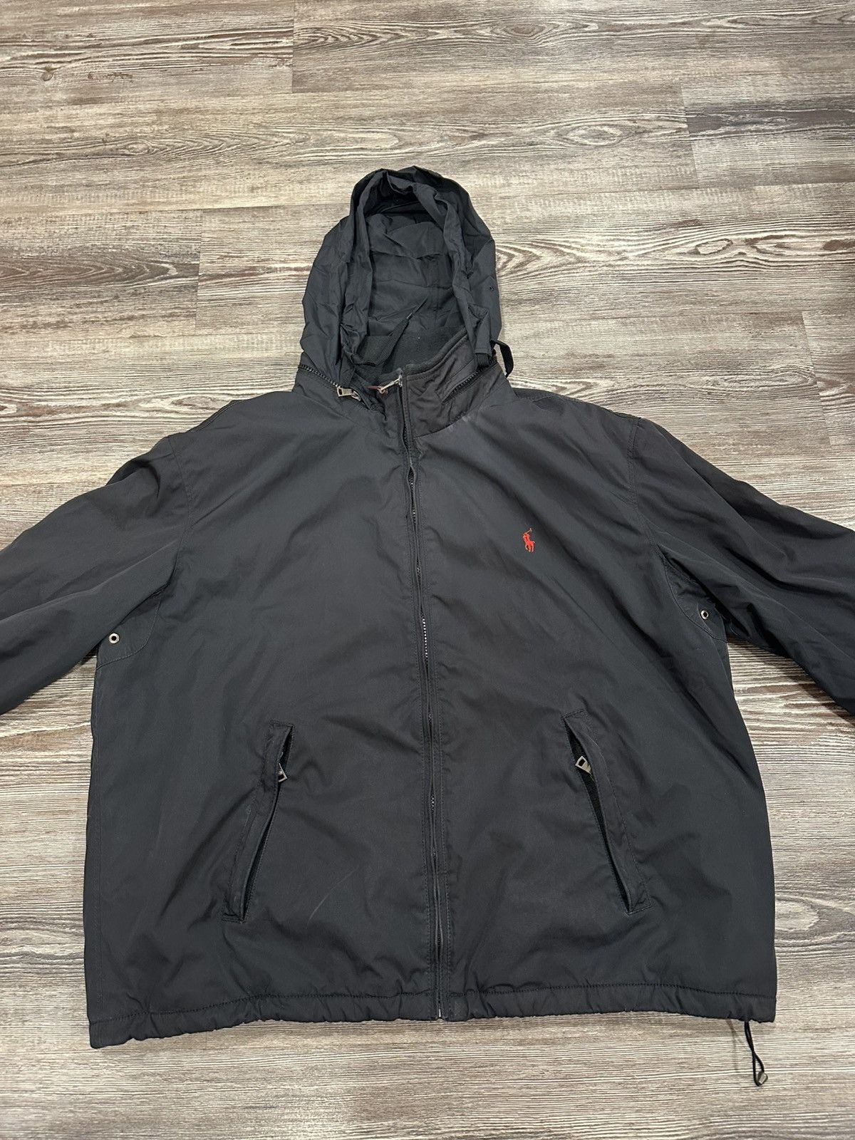 Designer × Polo Ralph Lauren Polo Ralph Lauren Vintage Hooded Jacket size XXL Size US XXL / EU 58 / 5 - 2 Thumbnail