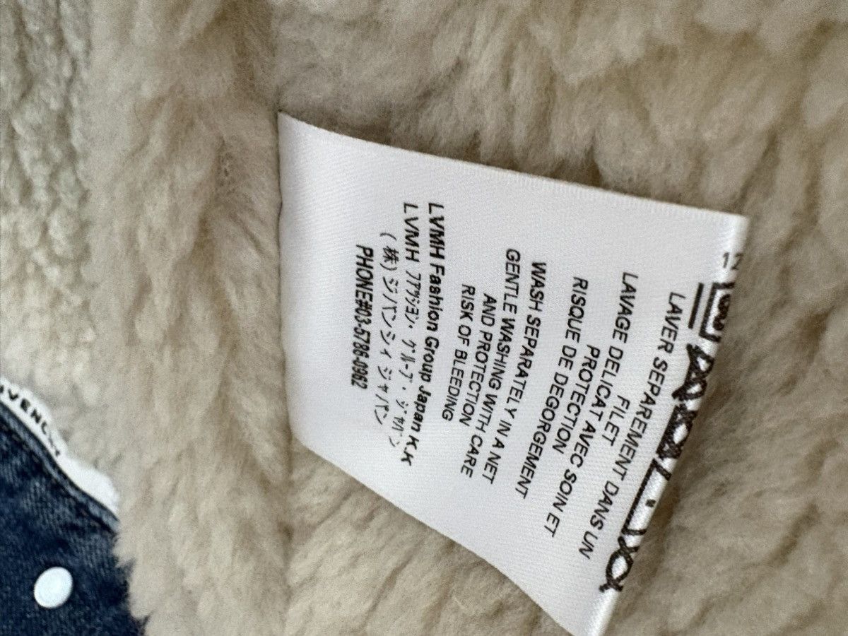 Givenchy GIVENCHY blue denim sherpa jacket Size US L / EU 52-54 / 3 - 6 Thumbnail
