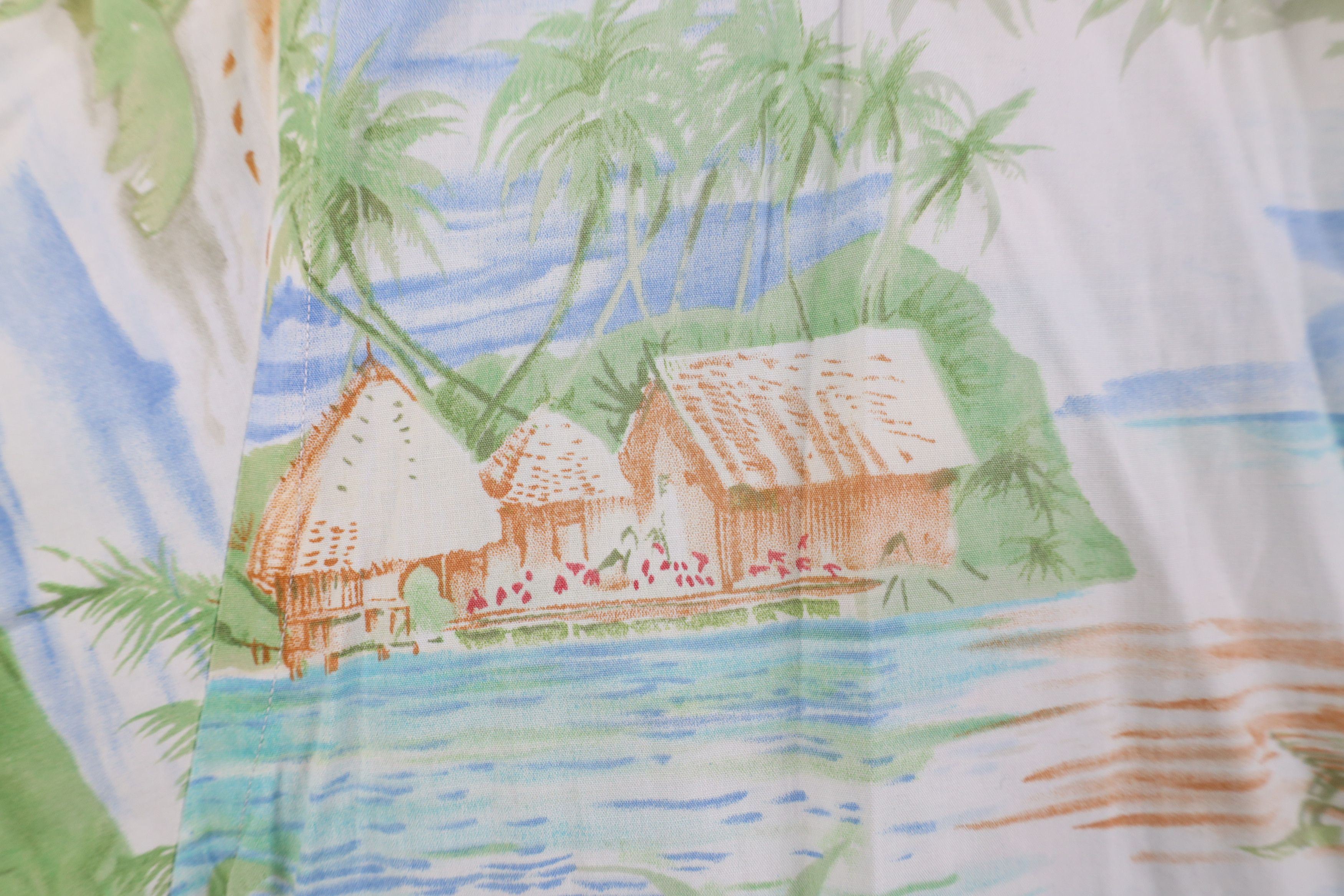 Nautica Vintage 90s Nautica Island Hawaiian Sailing Button Shirt Size US L / EU 52-54 / 3 - 5 Thumbnail