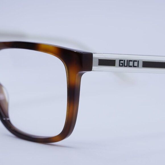 Gucci 🕶️ New Gucci GG0560O 006 Eyeglasses - Havana Frame Size ONE SIZE - 7 Thumbnail