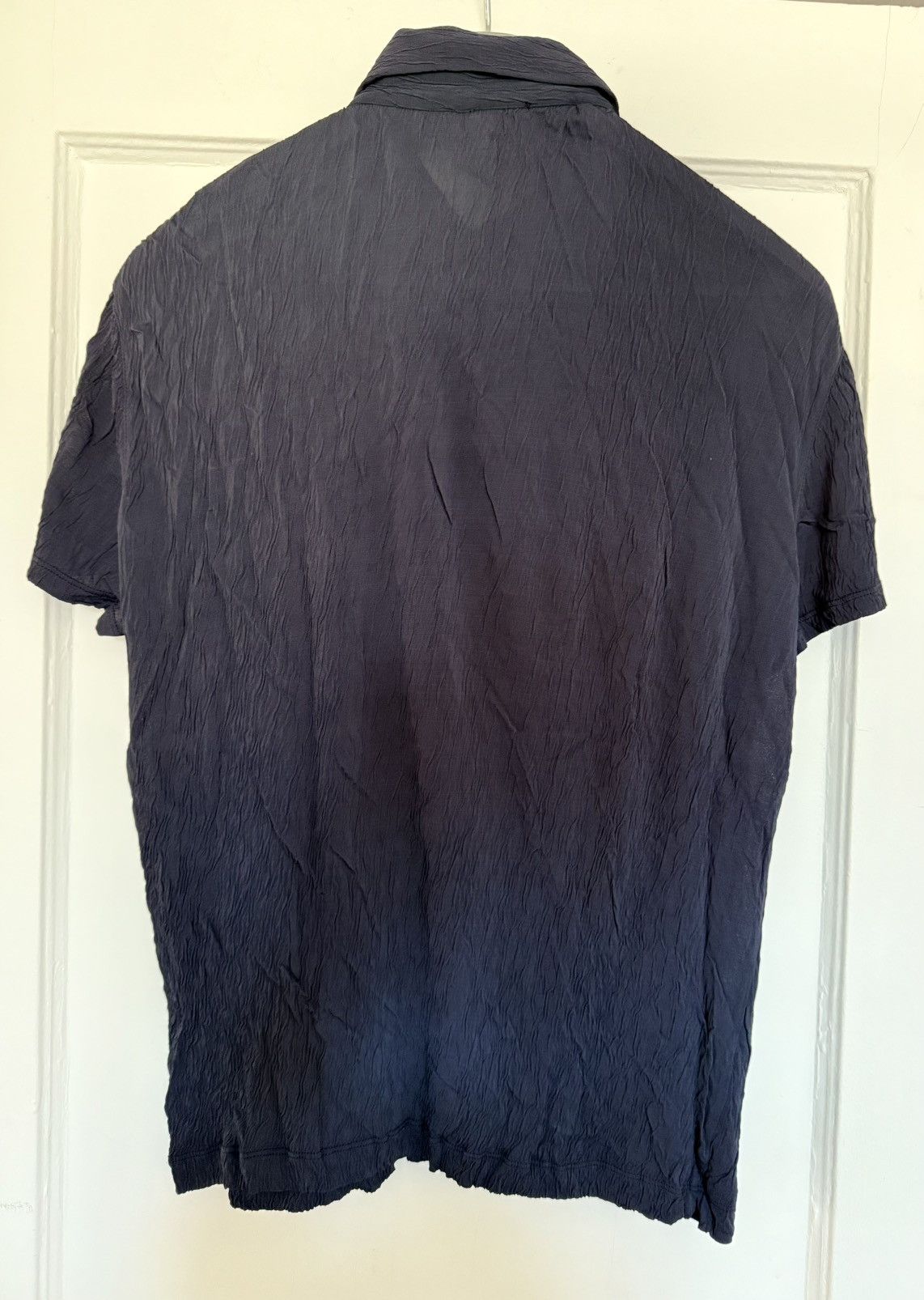 Armani Armani navy shirt XL Size US XL / EU 56 / 4 - 4 Thumbnail