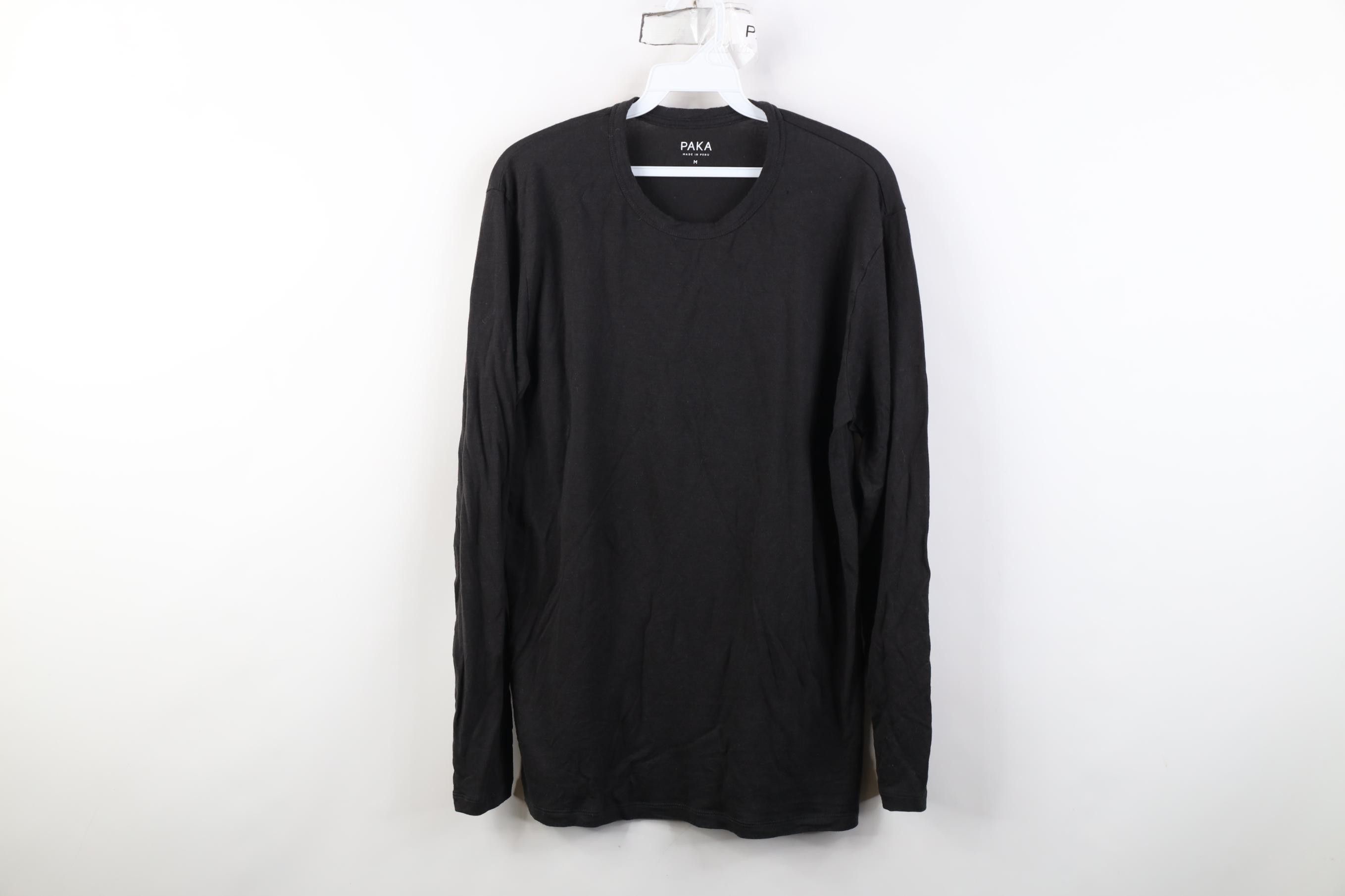 Vintage Paka Lightweight Royal Alpaca Wool Knit Long Sleeve T-Shirt Size US M / EU 48-50 / 2 - 1 Thumbnail