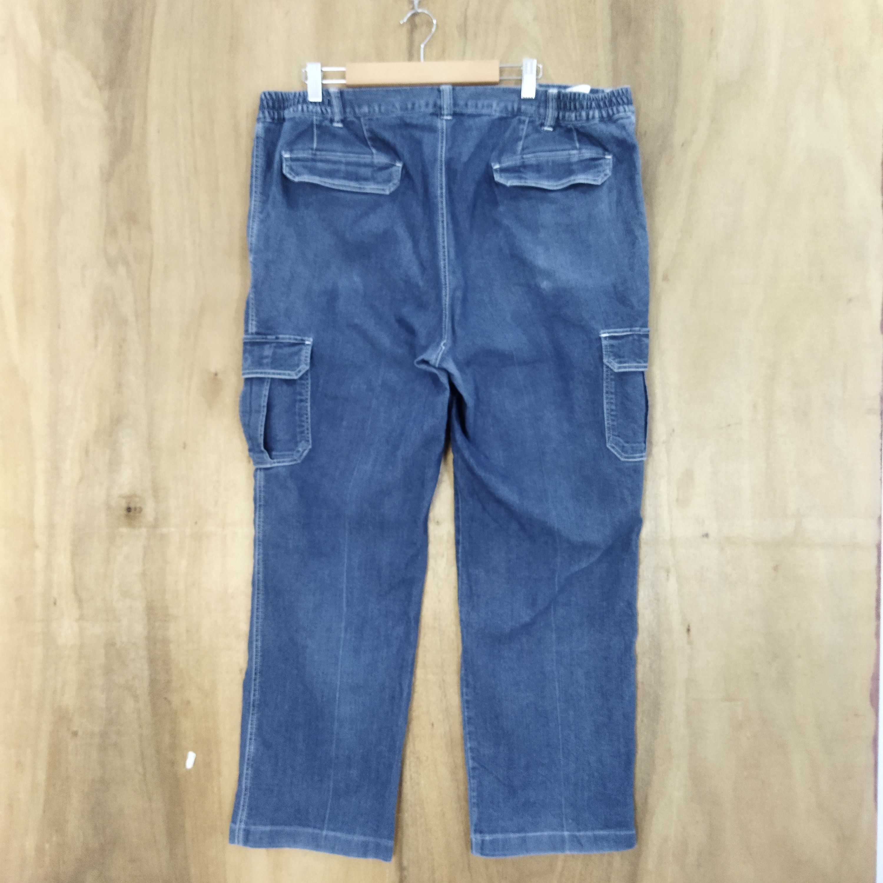 Japanese Brand JAPANESE BRAND BLUE CARGO PANTS Size US 38 / EU 54 - 7 Thumbnail