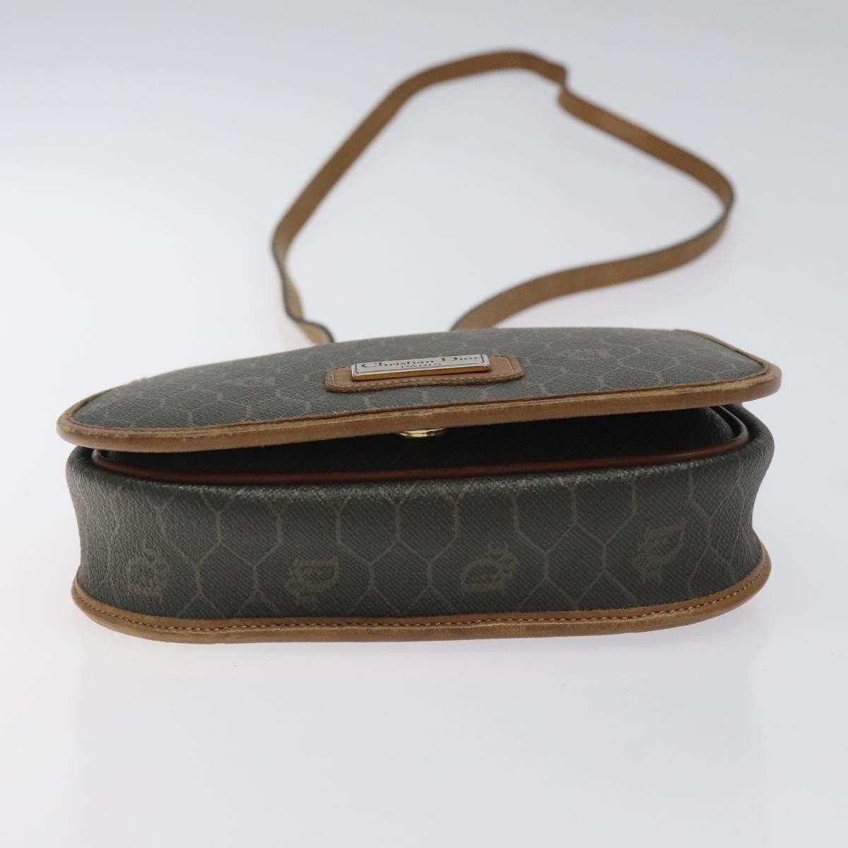 Dior DIOR Honeycomb Canvas Shoulder Bag Pvc Khaki Size ONE SIZE - 9 Thumbnail
