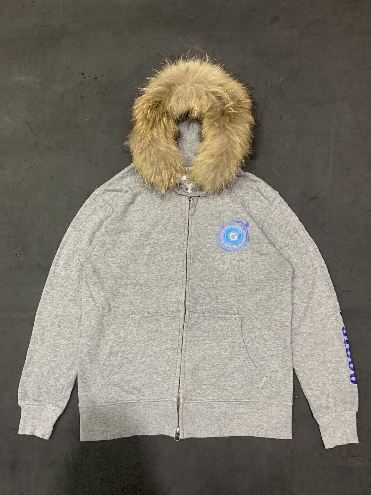 image of If Six Was Nine x Le Grande Bleu L G B Japanese Unitedathle Furhoodie Lgb Ifsixwasnine in Grey (Siz