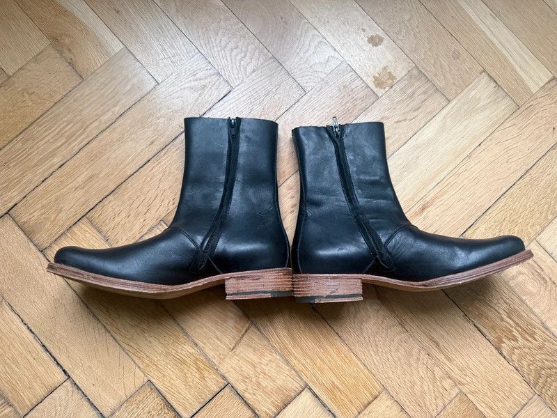 Maison Margiela Square-toe side-zip boots Size US 8 / EU 41 - 3 Thumbnail