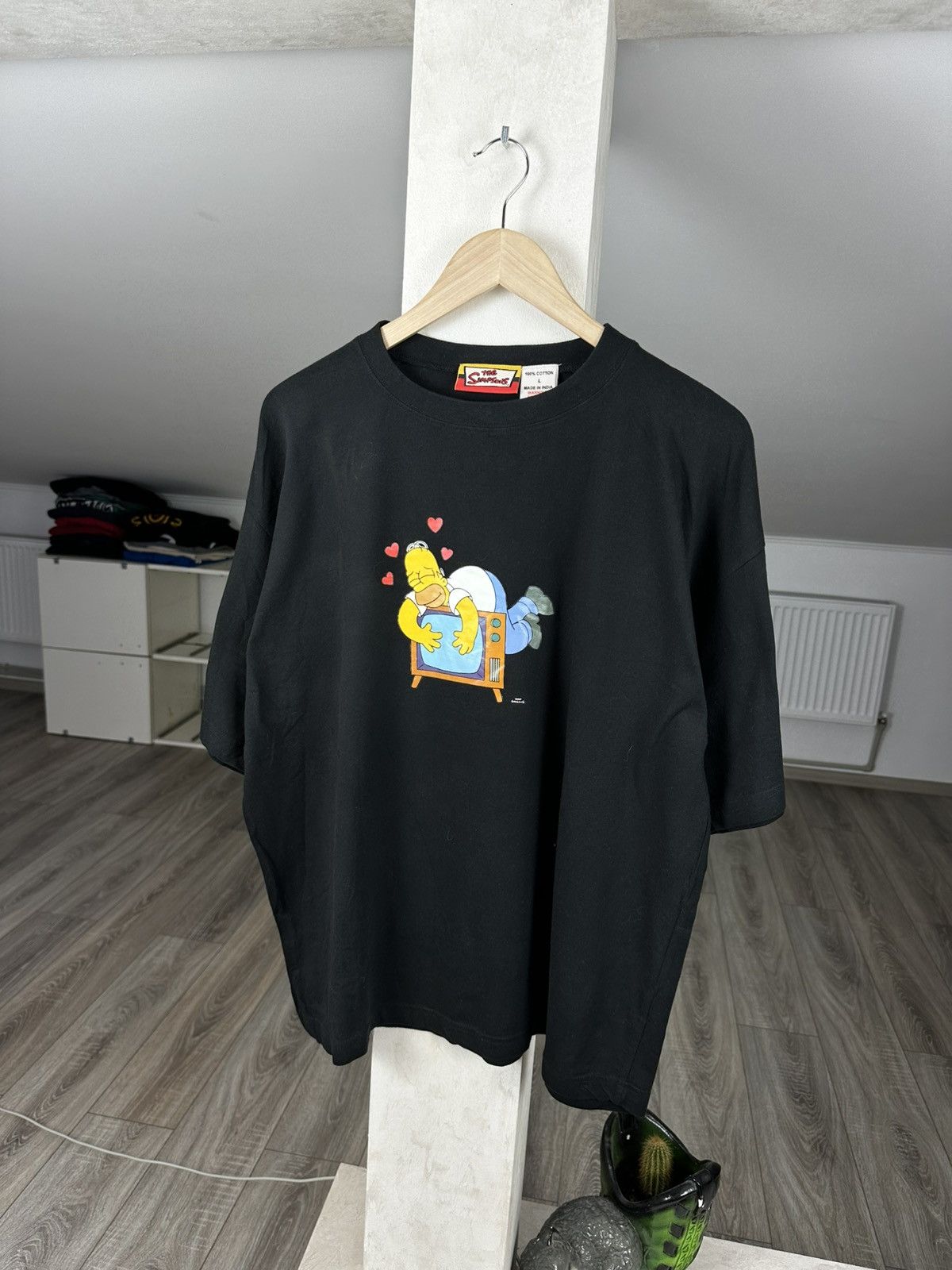 Vintage The Simpsons 2004 Vintage Tee TV Homer Size US L / EU 52-54 / 3 - 1 Thumbnail