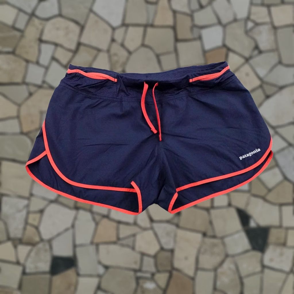 Patagonia Patagonia Womens Medium Blue Pink Strider Pro 3" Trail Running Athletic Shorts Size 32" / US 10 / IT 46 - 1 Thumbnail