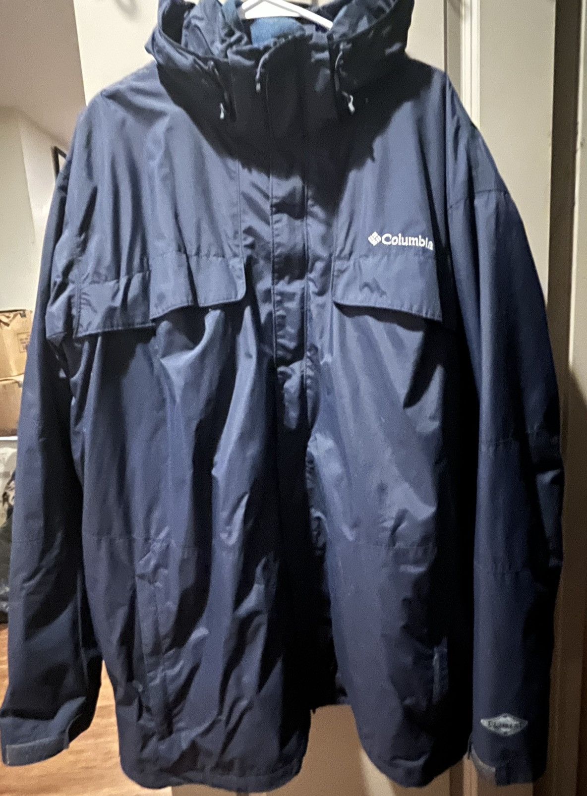 Columbia Columbia Men's Fleece Interchange Jacket. Size 3XT Size US XXL / EU 58 / 5 - 1 Thumbnail