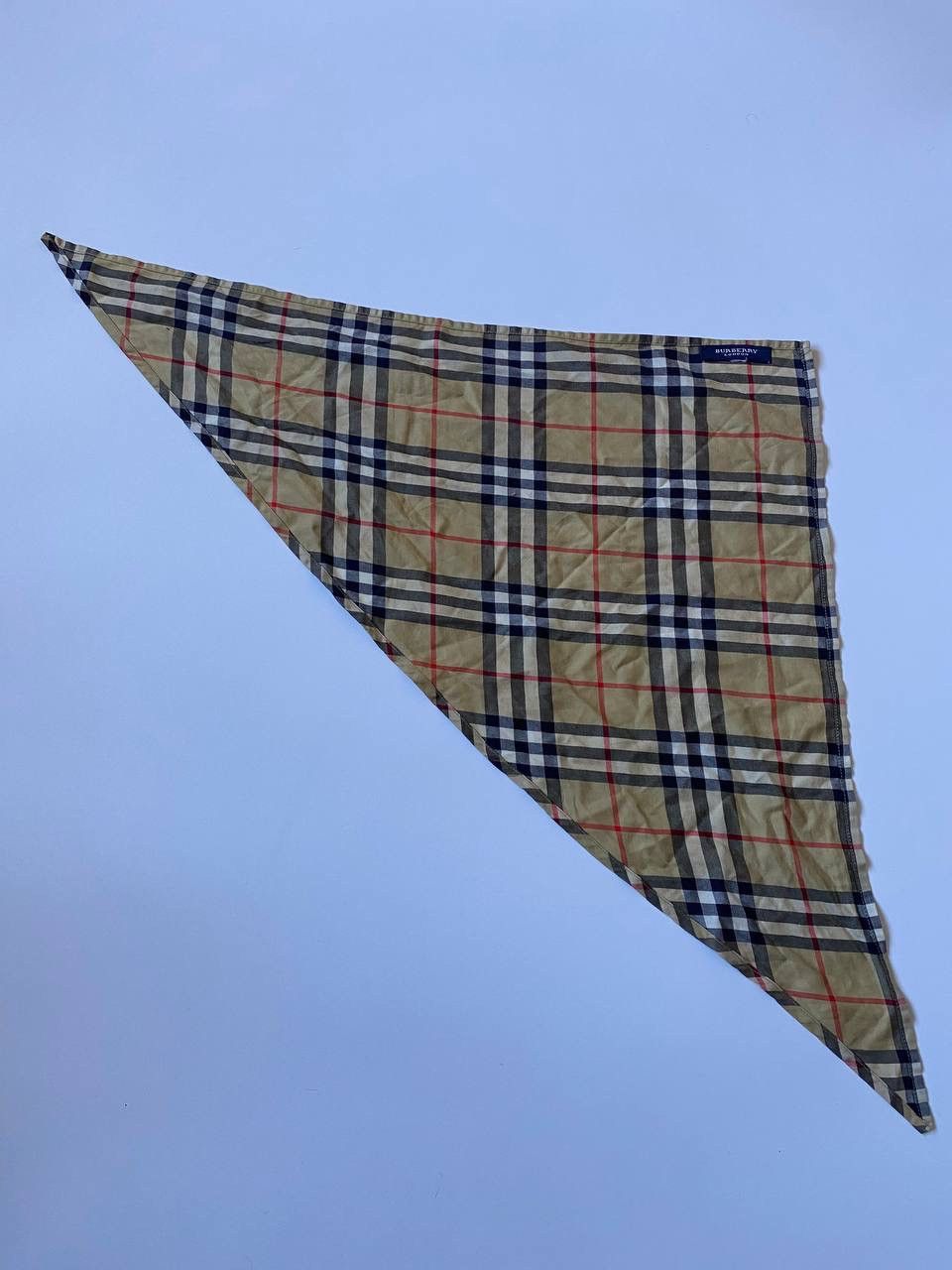 image of Burberry Bandana Handkerchief Neckerchief in Beige, Men's