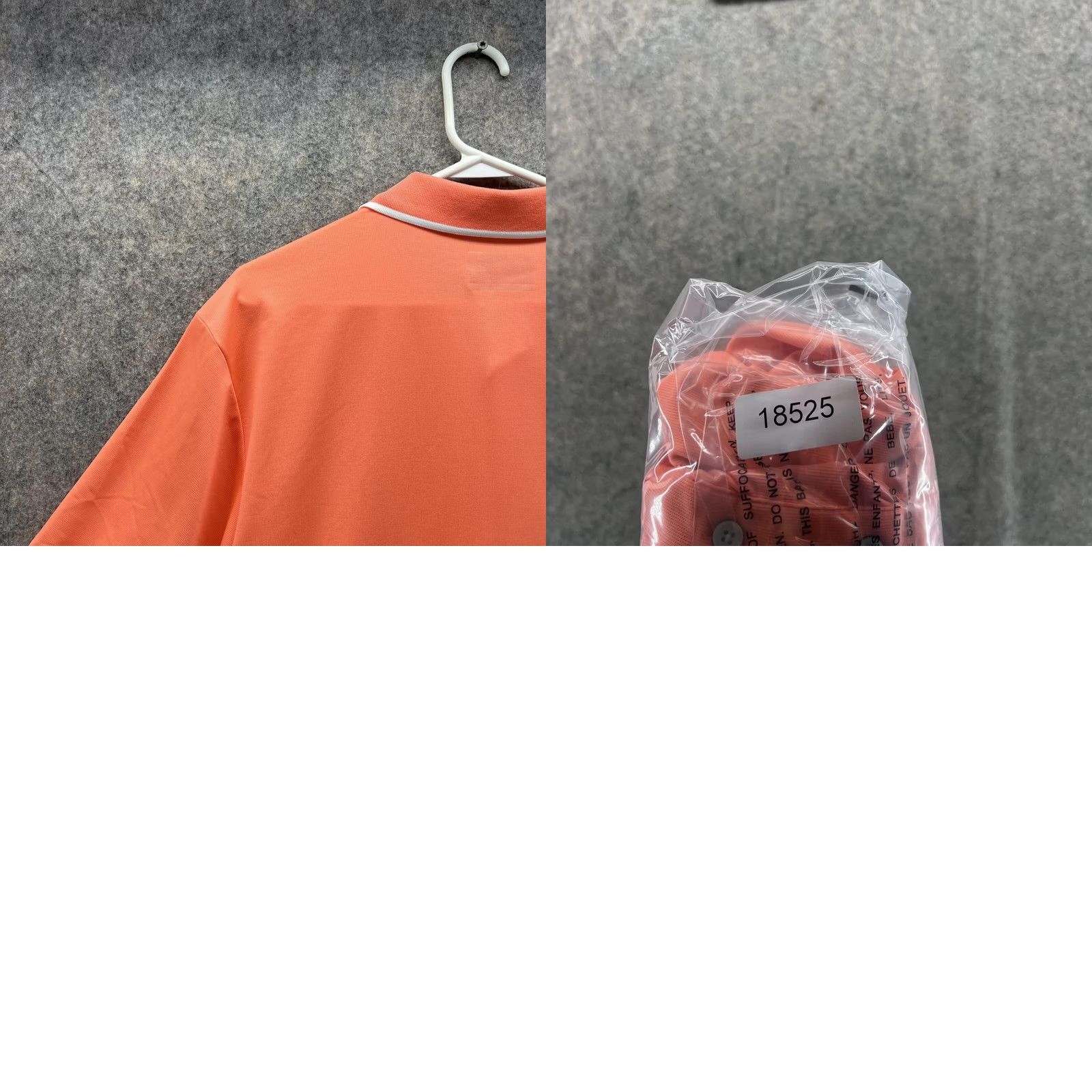 Vintage Jack Nicklaus Polo Shirt Men Large Adult Orange Staydri Casual Polyester Polo Shirt Casual Preppy 90s Style Mens Size US L / EU 52-54 / 3 - 9 Thumbnail