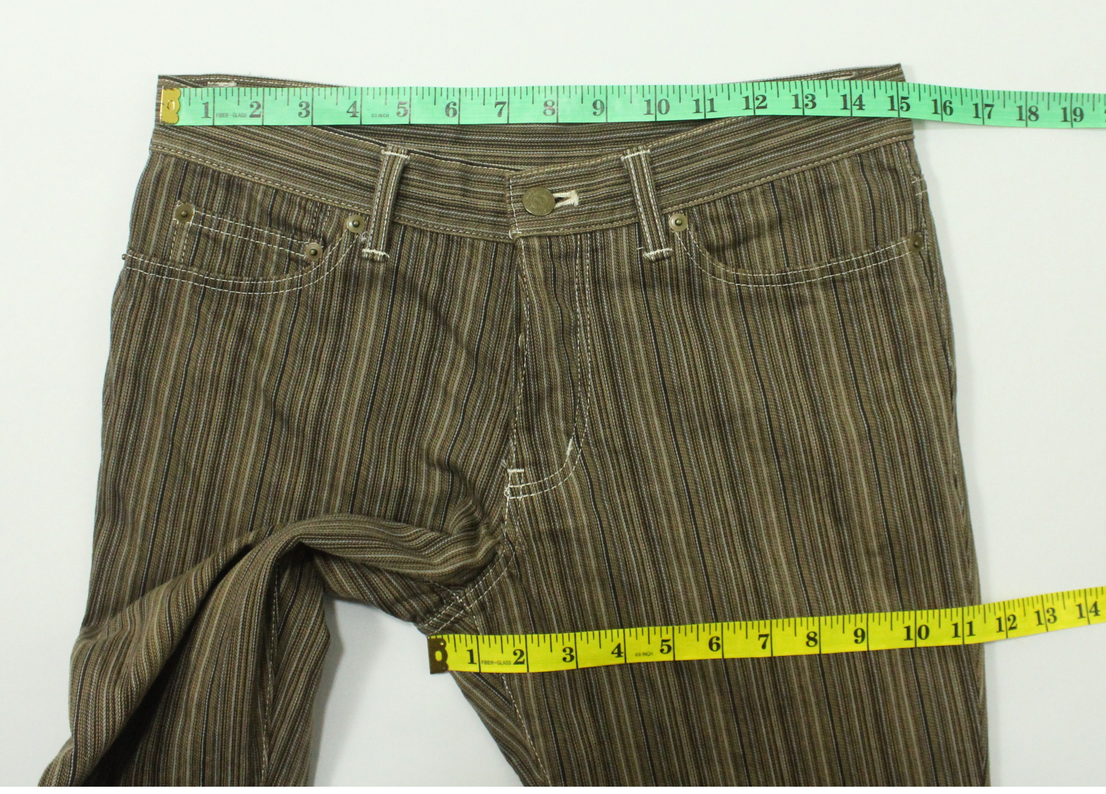 If Six Was Nine Flared Striped TORNADO MART Japan Size US 30 / EU 46 - 18 Thumbnail